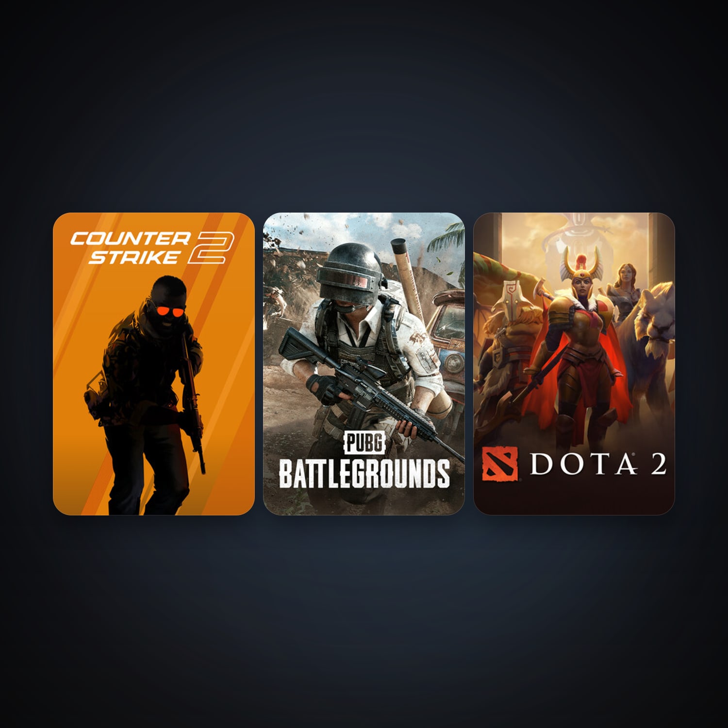 Dota 2 + CS2 Prime, 3 games, clean — HabibiAccounts