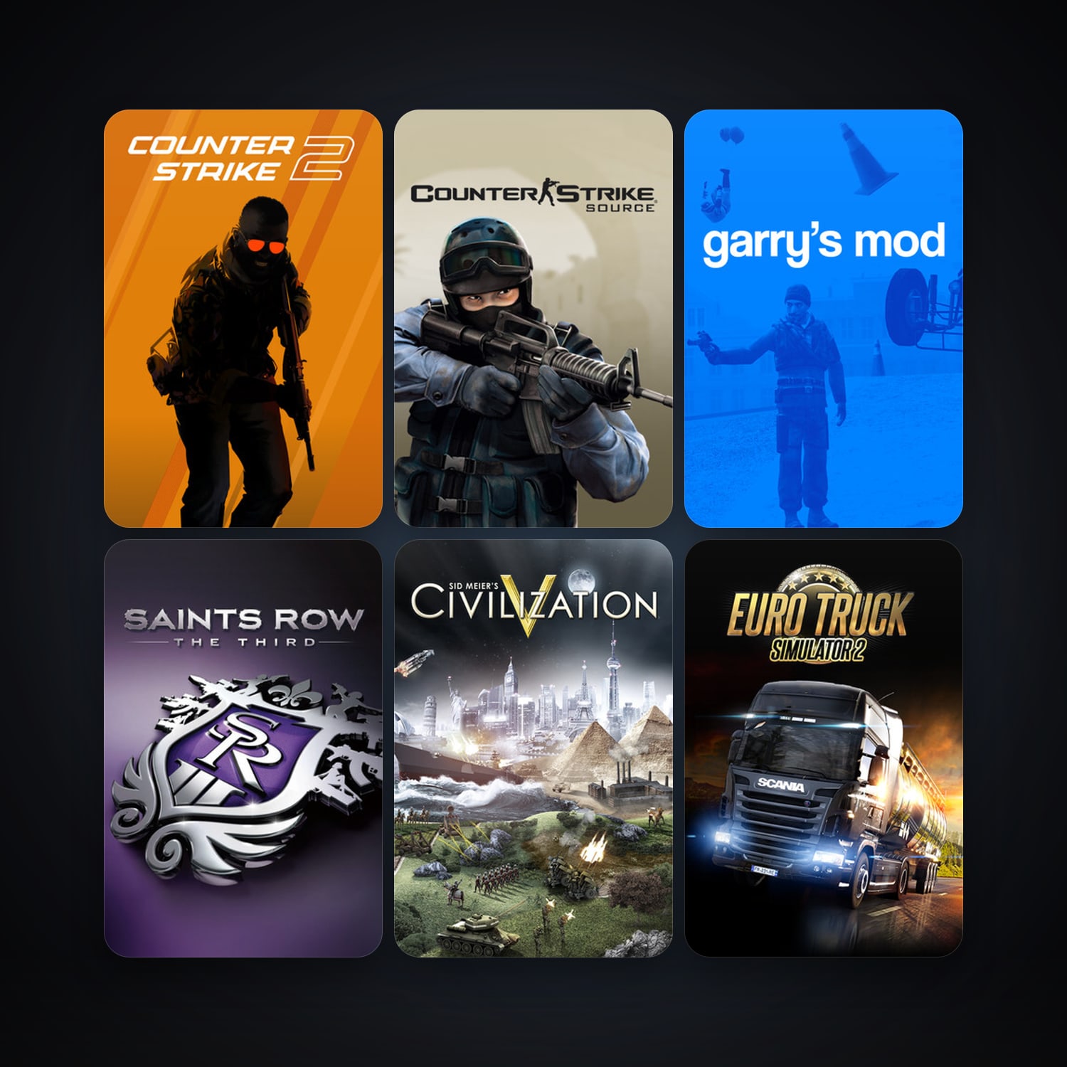 Counter-Strike: Source + CS2 Prime, 30 games, Steam 13, clean — HabibiAccounts
