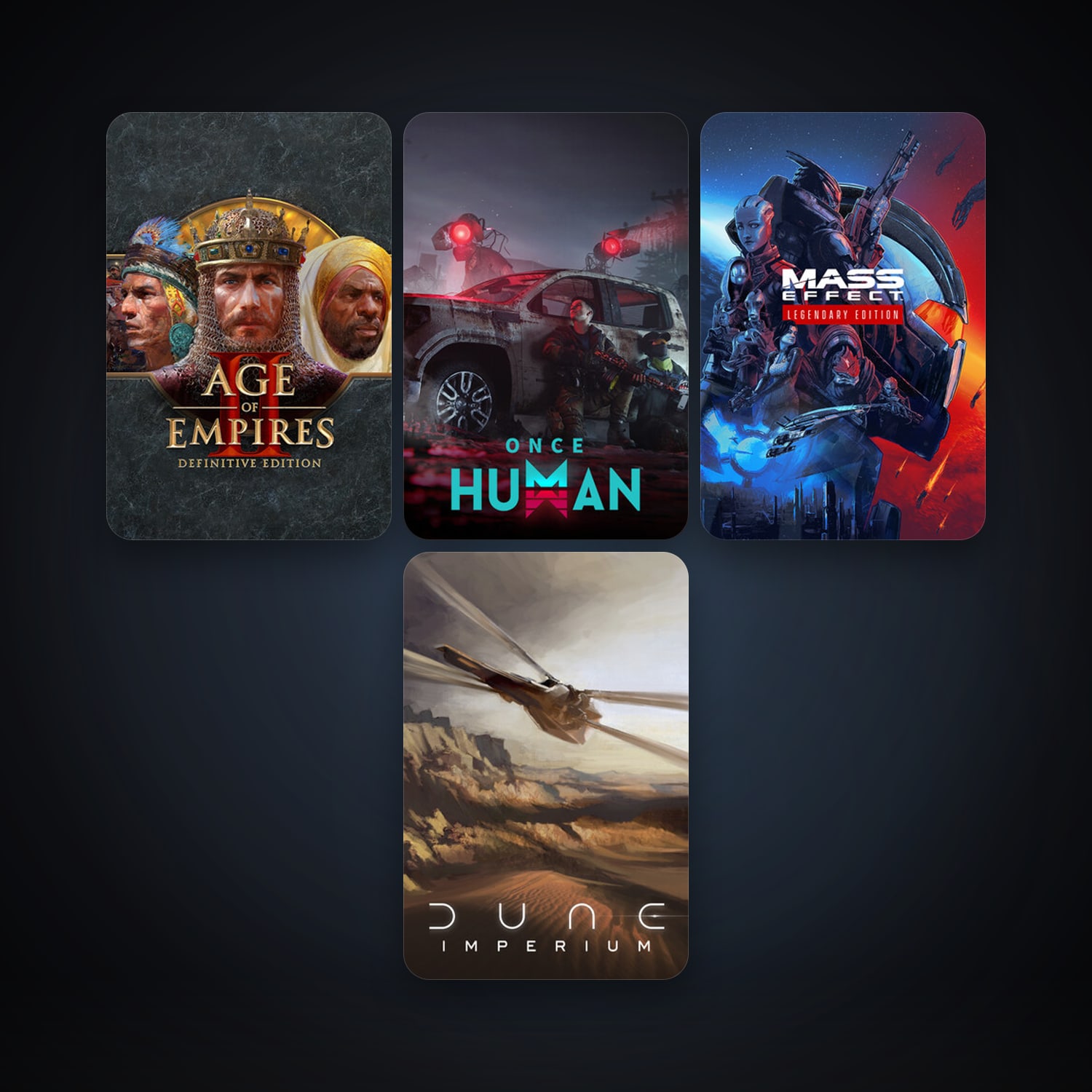 Age of Empires II: Definitive Edition + Anno 1800, 7 games, clean — HabibiAccounts