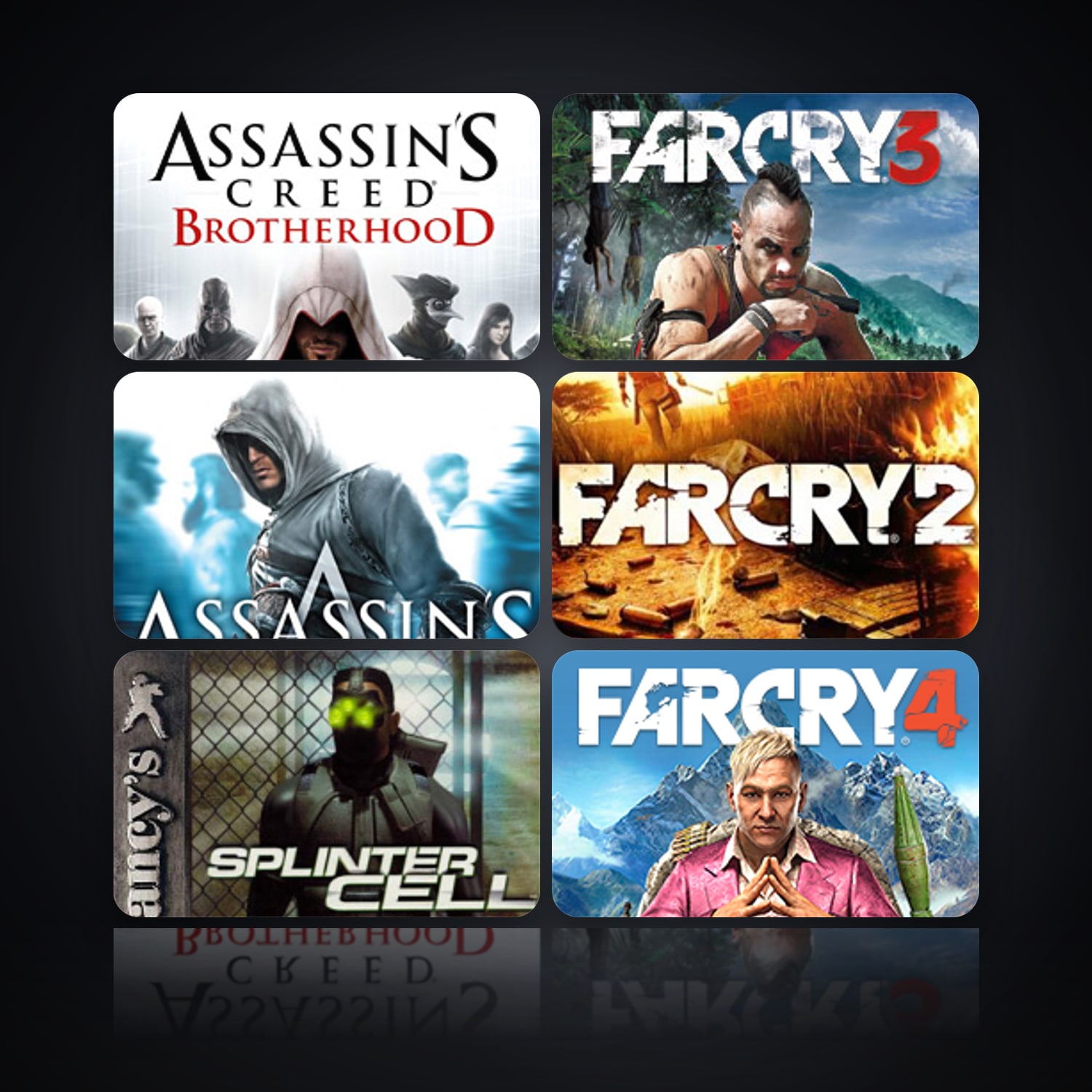 Assassin's Creed Brotherhood & Far Cry 3 Deluxe Edition | 16 Games — HabibiAccounts