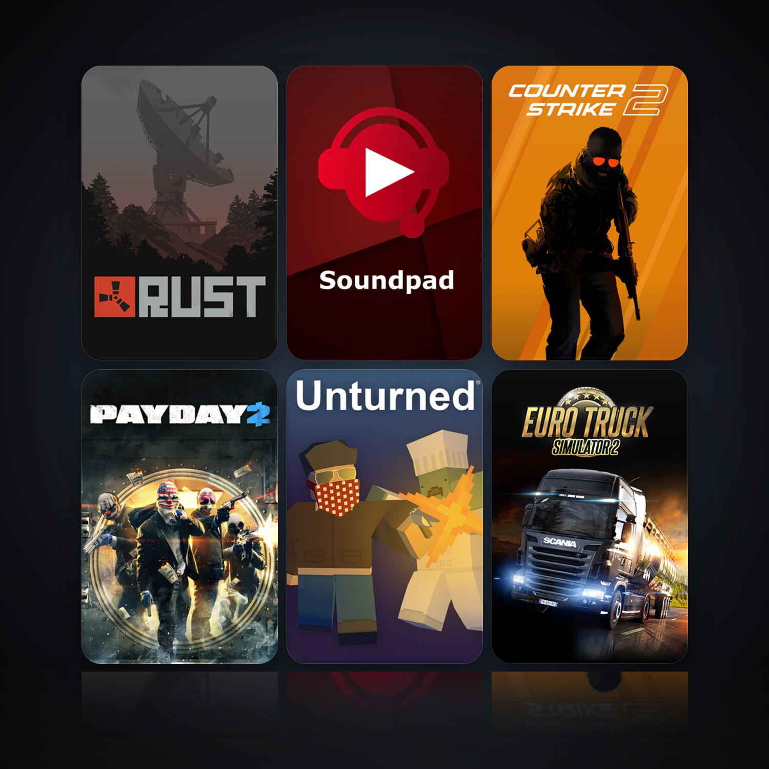 Rust & Soundpad | Level 10 | 43 Games | Clean — HabibiAccounts