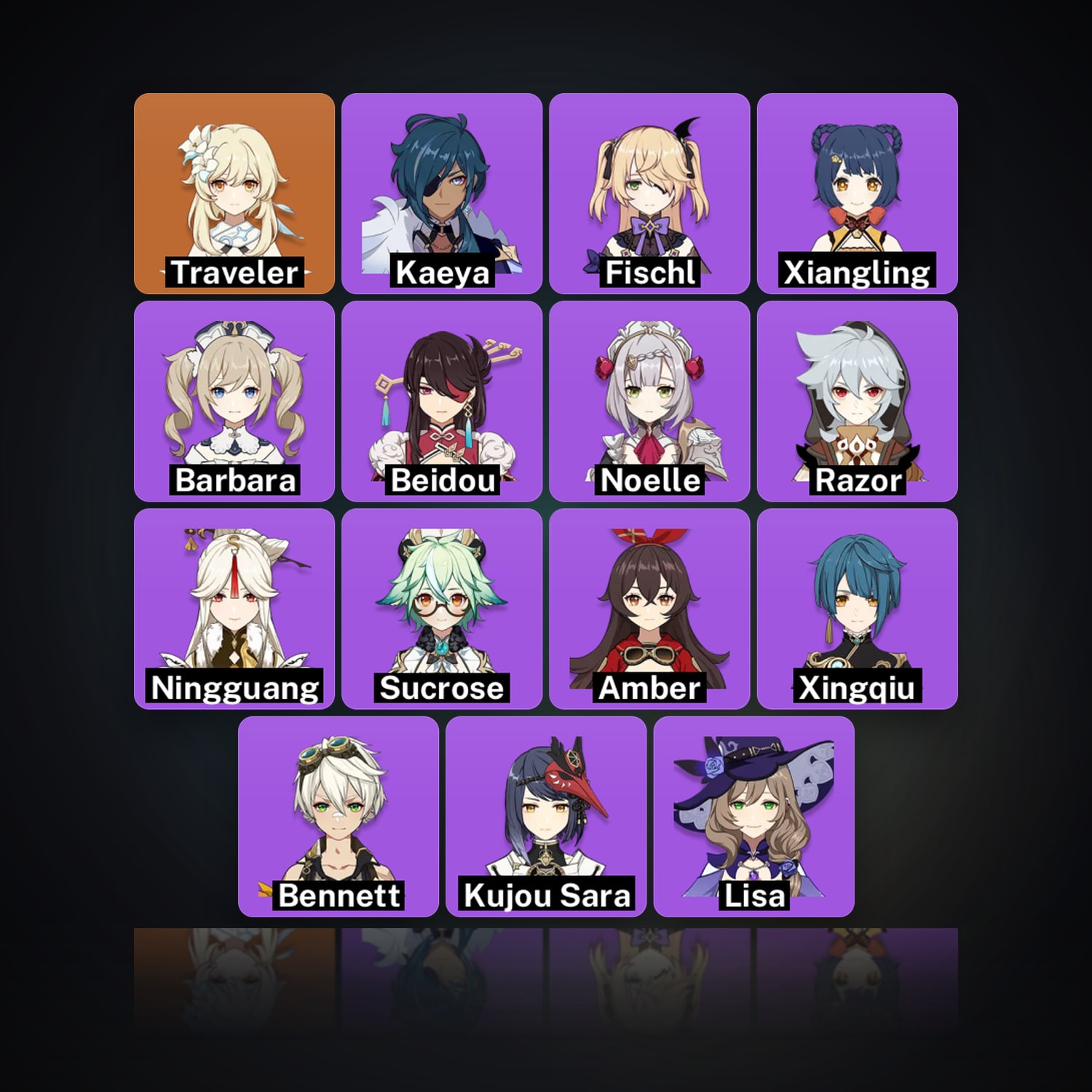 Genshin Impact | AR 42 | 15 Chars — HabibiAccounts