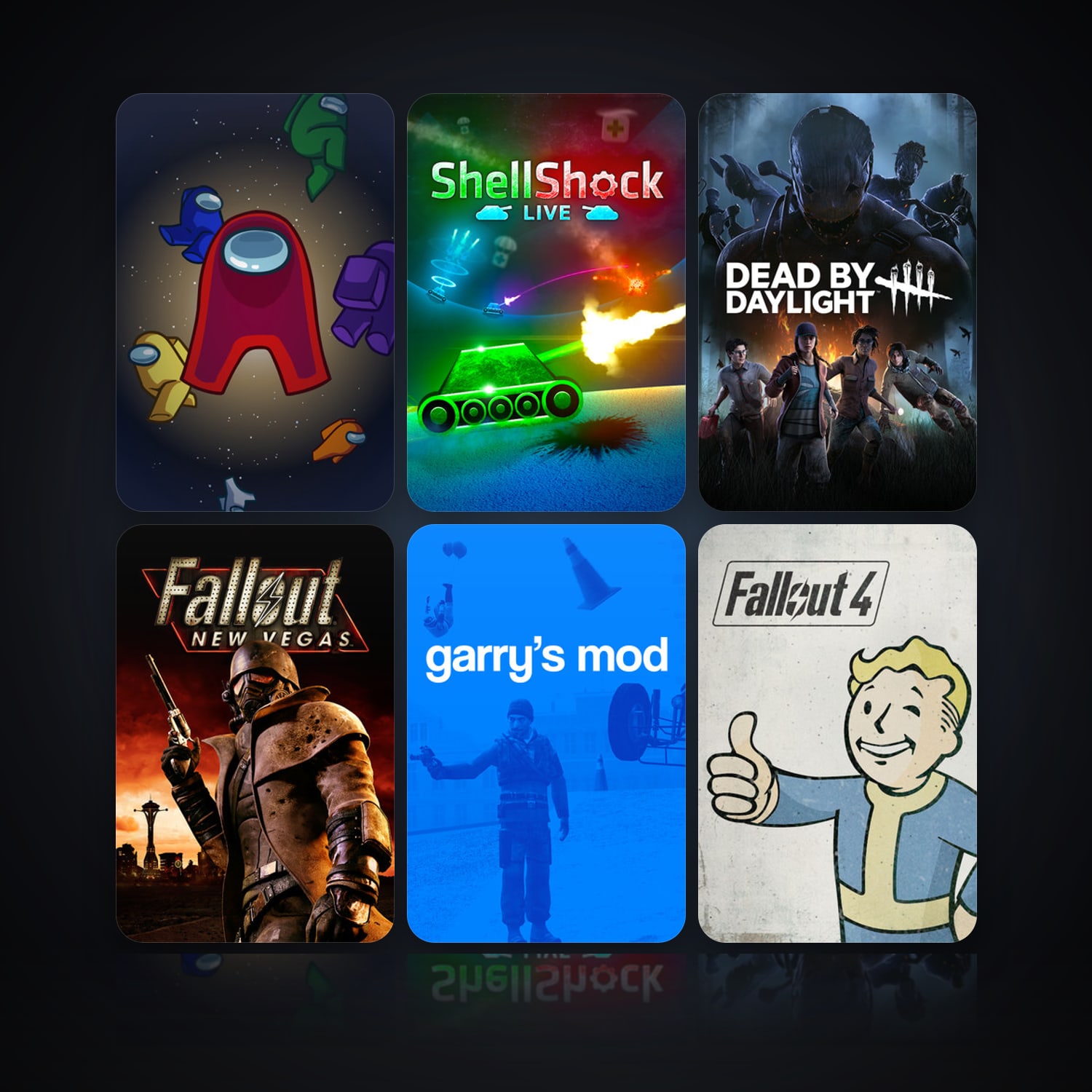 Among Us & ShellShock Live | 25 Games | Clean — HabibiAccounts