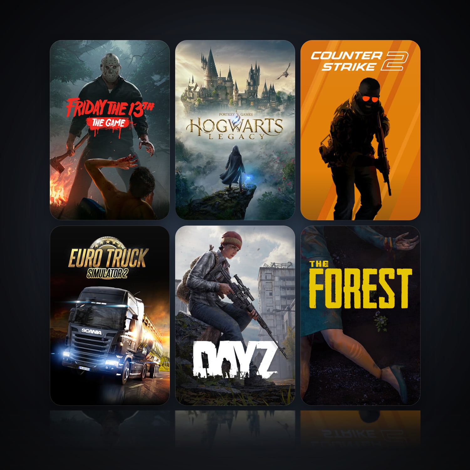 Friday the 13th: The Game & Hogwarts Legacy | 35 Games | Has VAC — HabibiAccounts