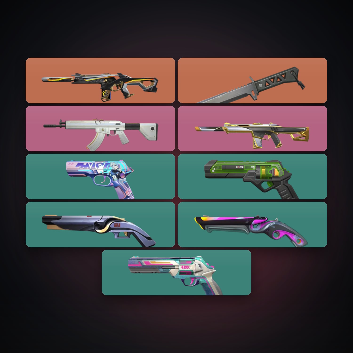AP Silver 1 locker — 1 knives, 10 skins, lvl 138 — HabibiAccounts
