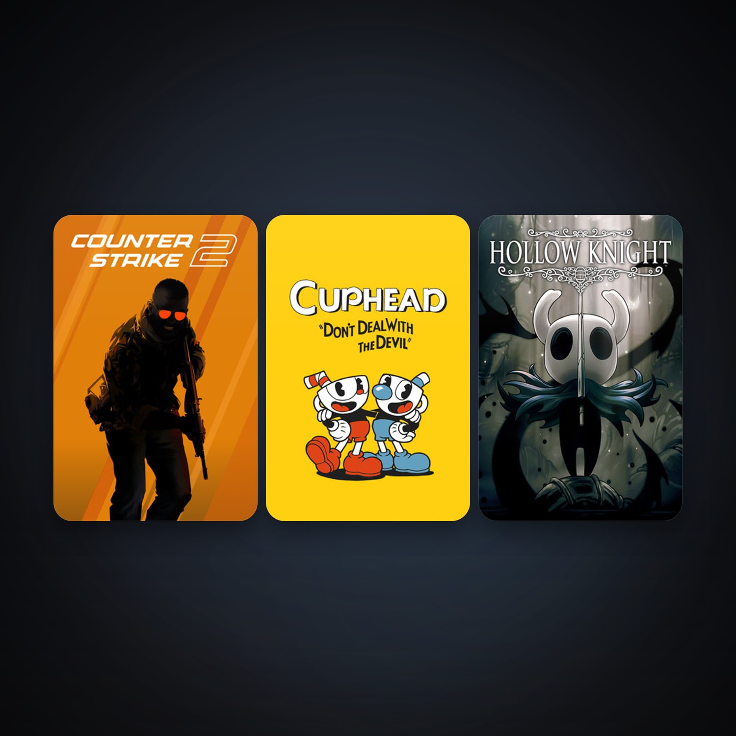 CS2 Prime + Cuphead, 3 games, clean — HabibiAccounts