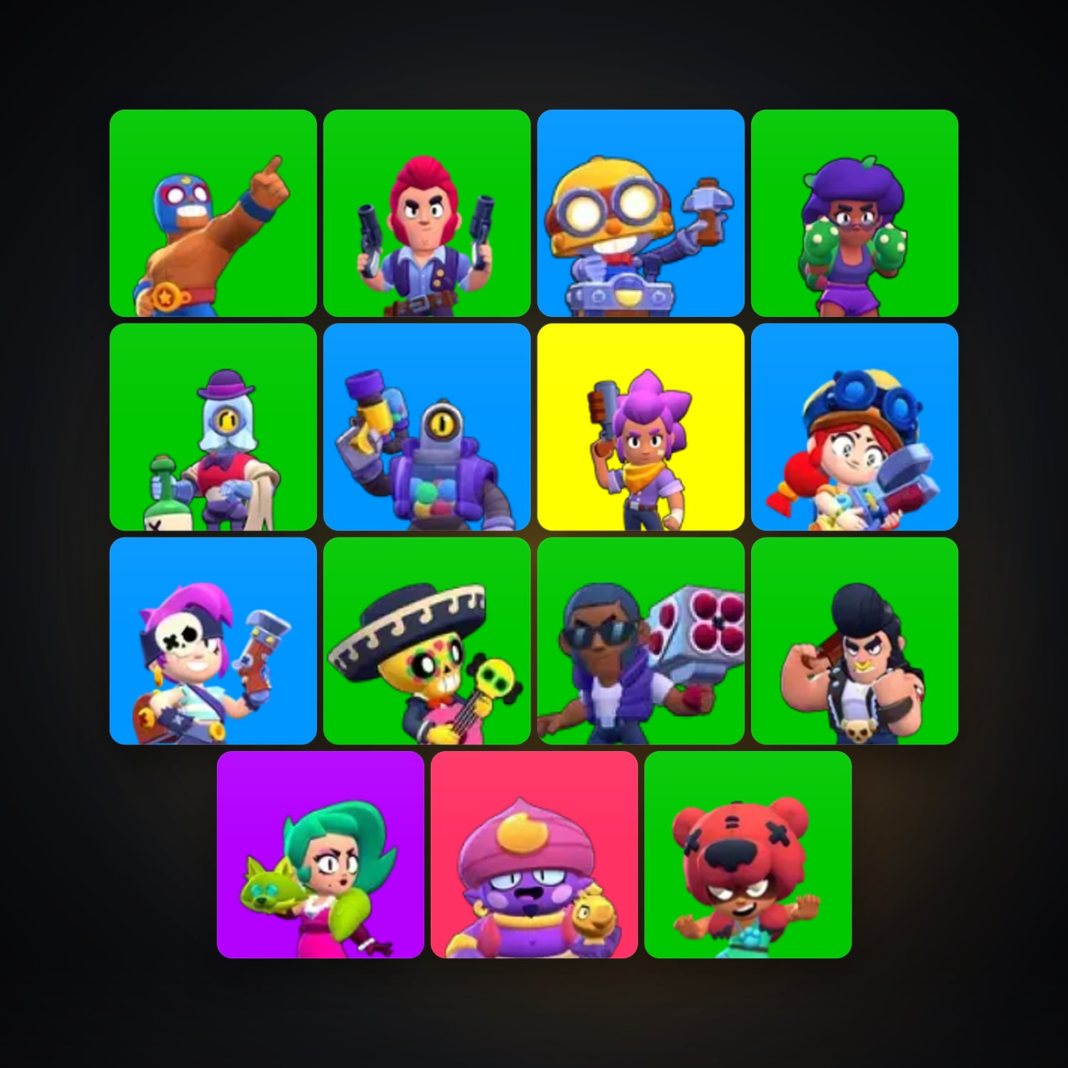 15 Brawlers | 1K Trophies | TH 15 — HabibiAccounts