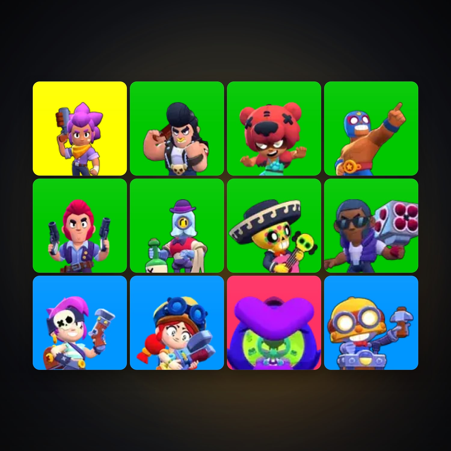 13 Brawlers | 1.1K Trophies | TH 16 — HabibiAccounts