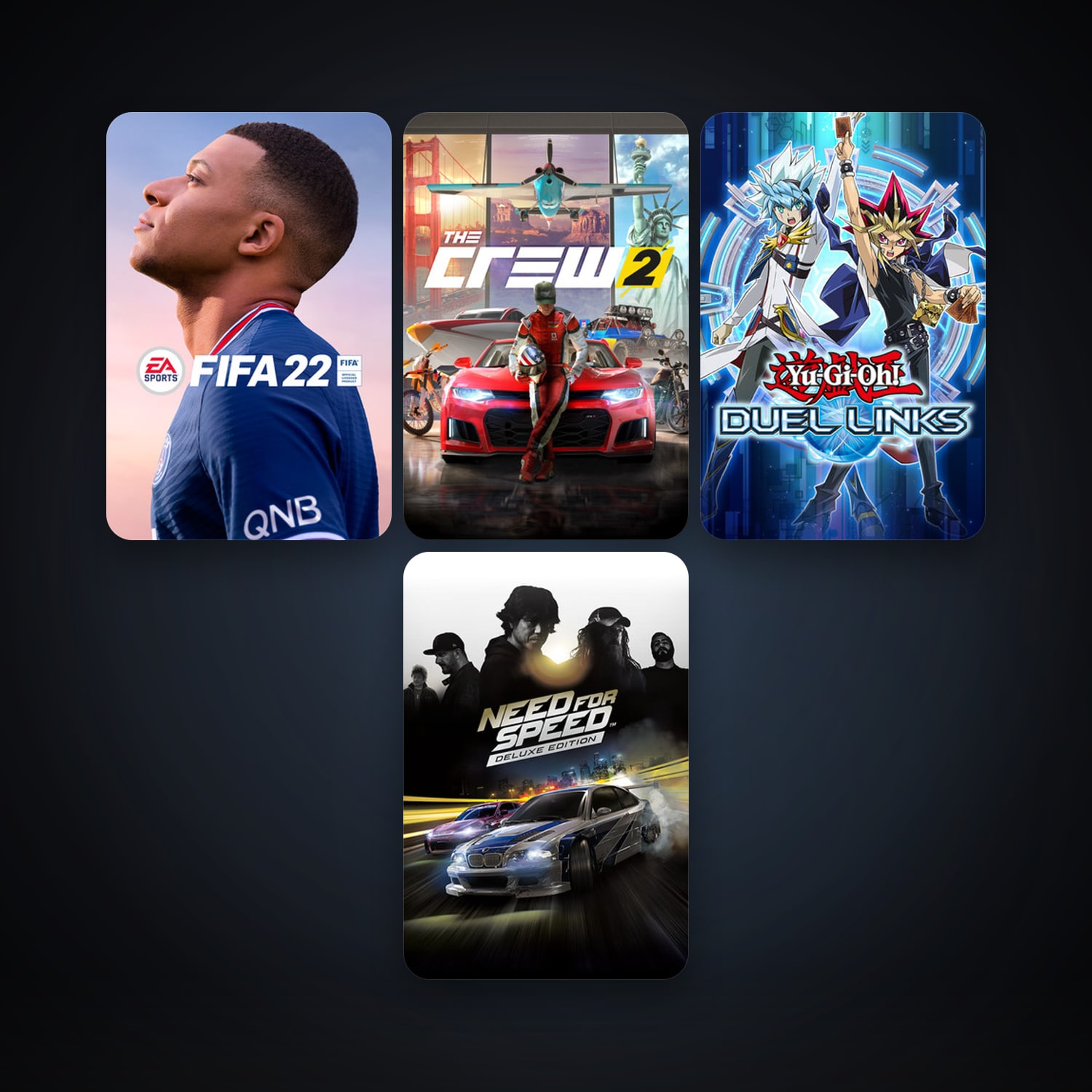 Crossout + Yu-Gi-Oh! Duel Links, 5 games, clean — HabibiAccounts