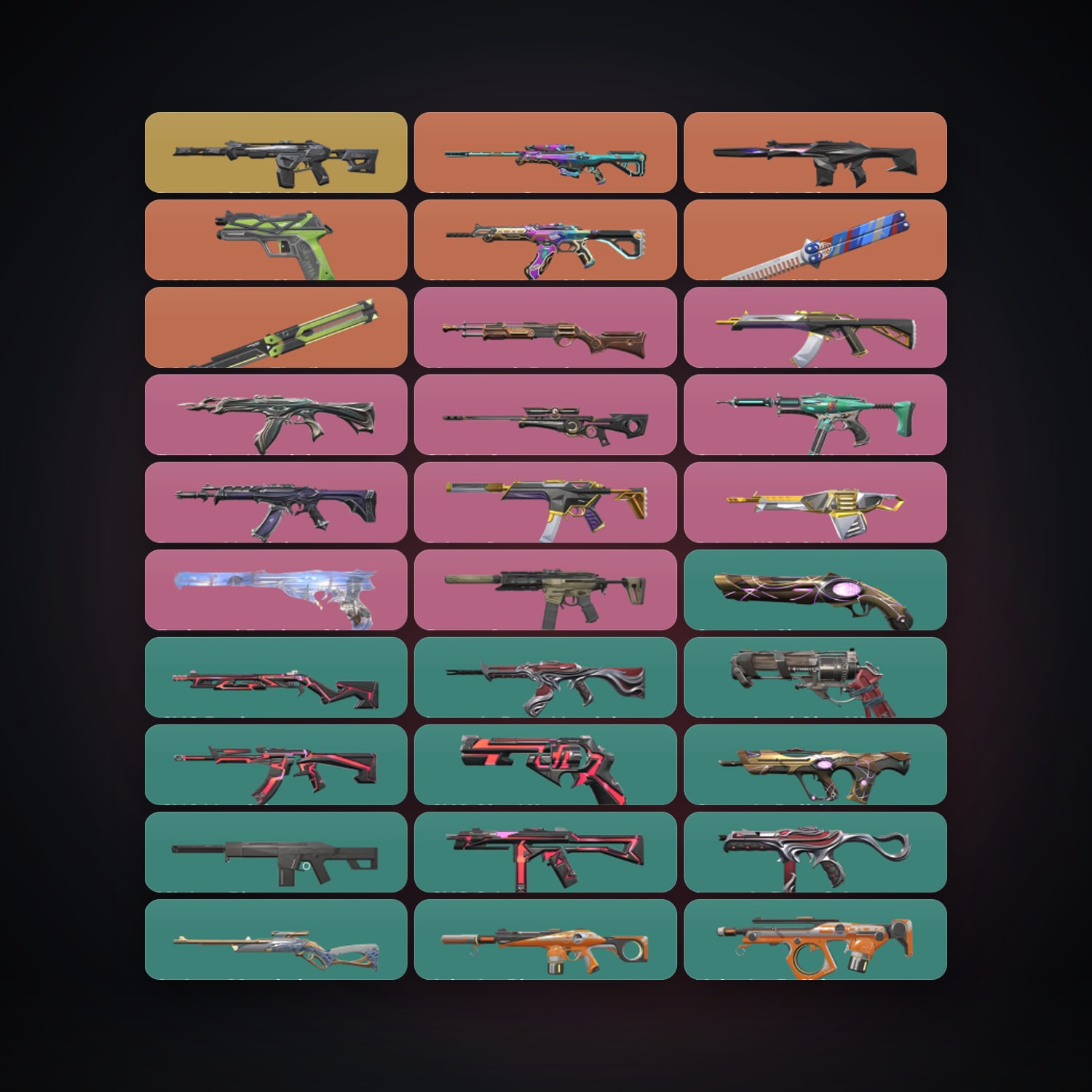 NA Bronze 2 locker — 2 knives, 66 skins, lvl 55 — HabibiAccounts