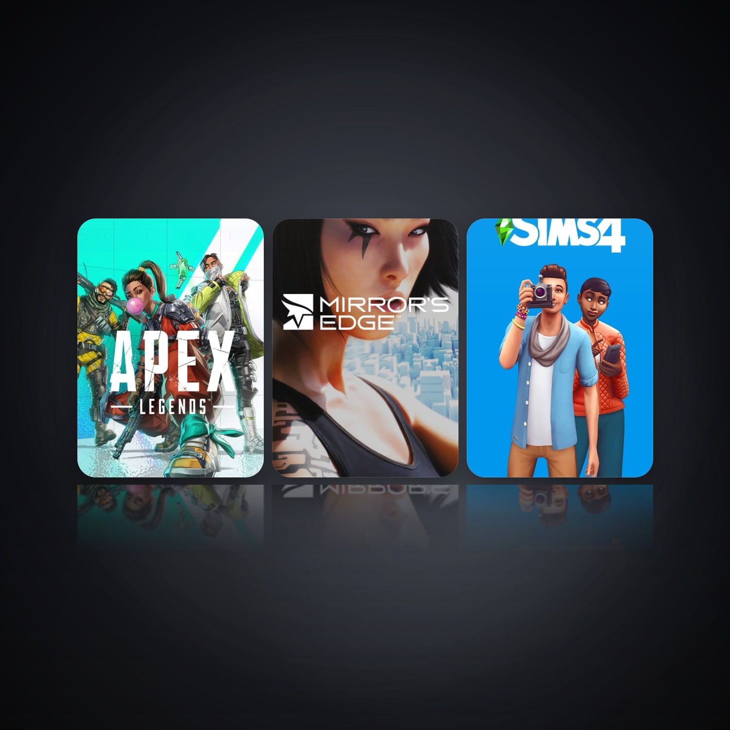 Apex Legends & Mirror's Edge | 3 Games | Apex Lvl 3 — HabibiAccounts