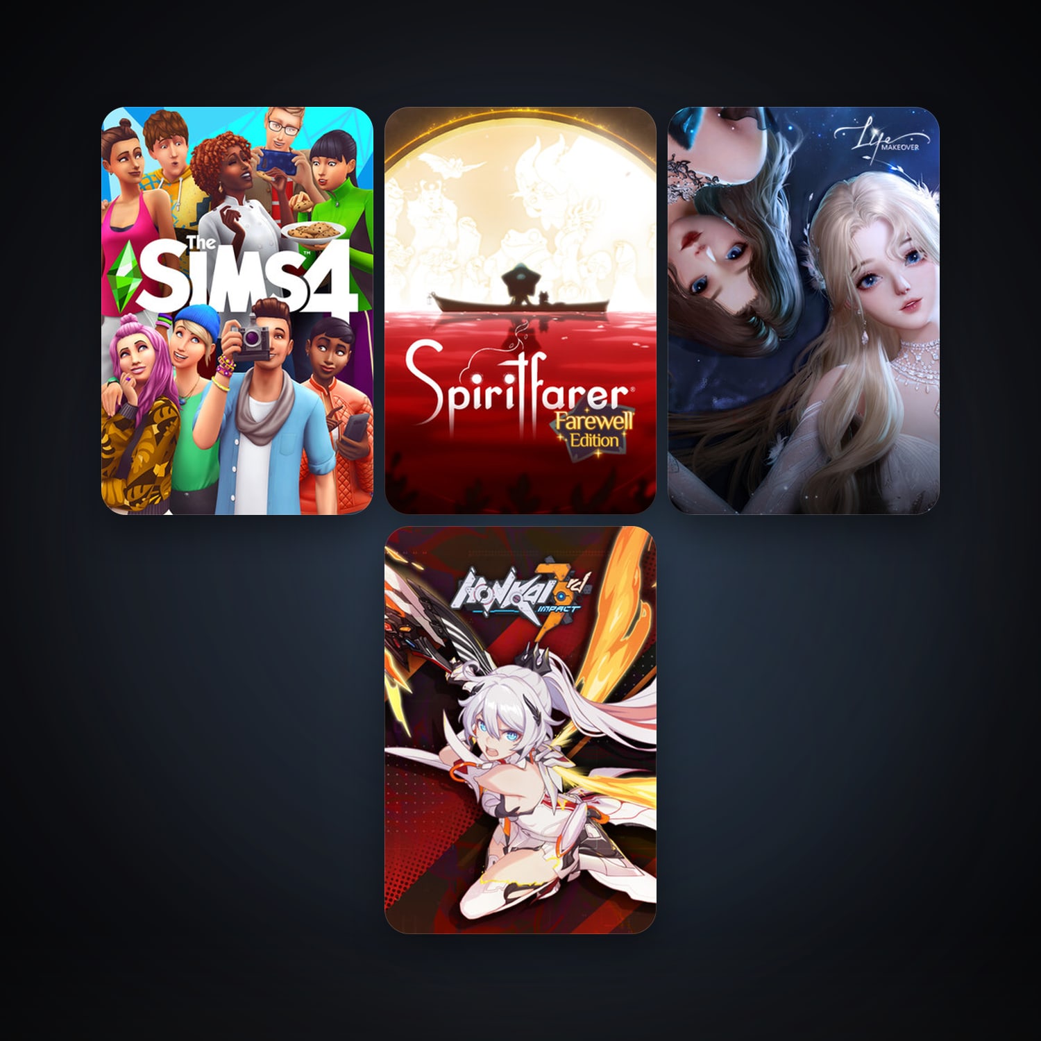 Spiritfarer + The Sims 4, 6 games, clean — HabibiAccounts