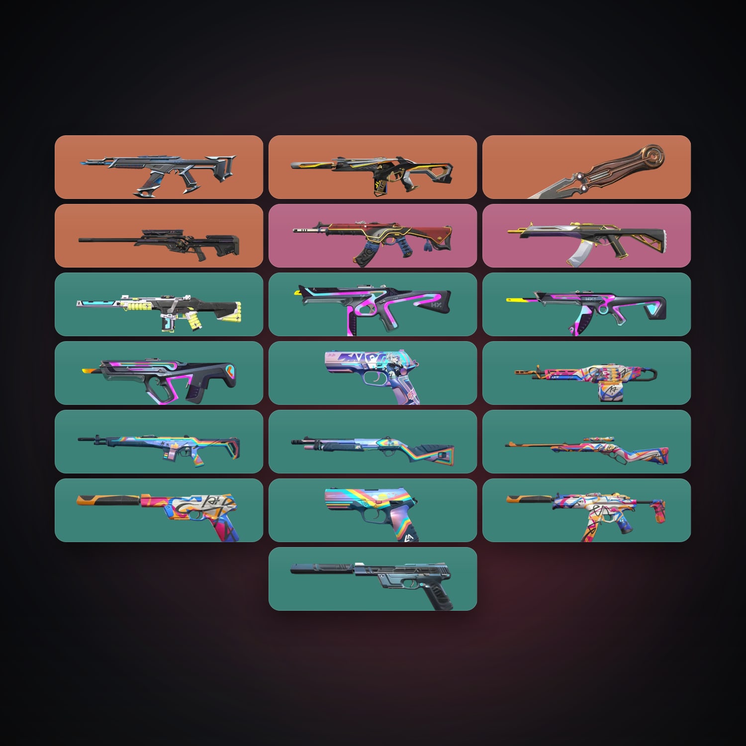 AP Bronze 2 locker — 1 knives, 19 skins, lvl 99 — HabibiAccounts