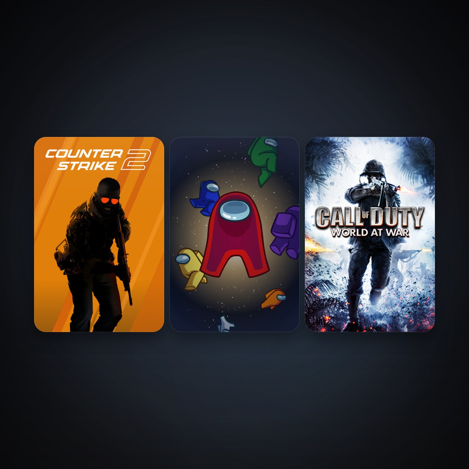 CS2 Prime + Call of Duty: World at War, 4 games, clean — HabibiAccounts
