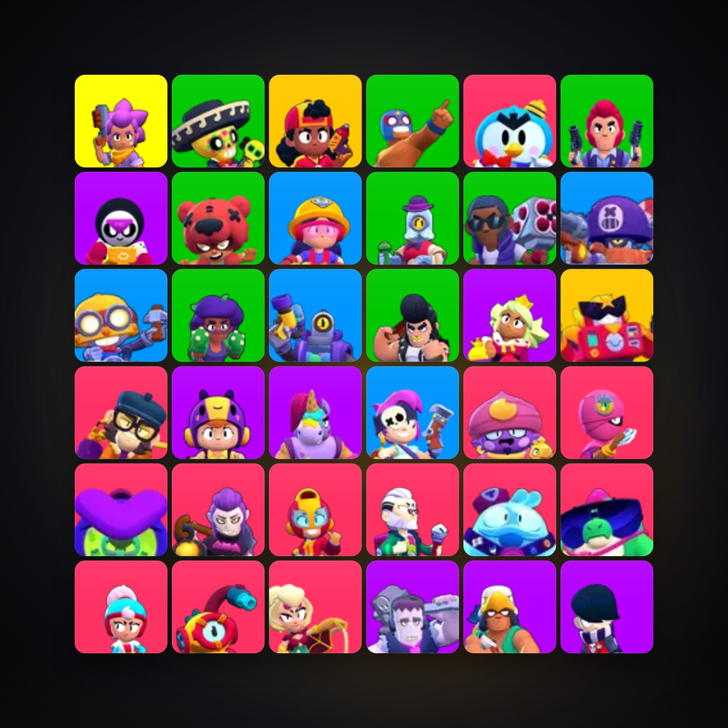 48 Brawlers | 3.3K Trophies | TH 16 — HabibiAccounts