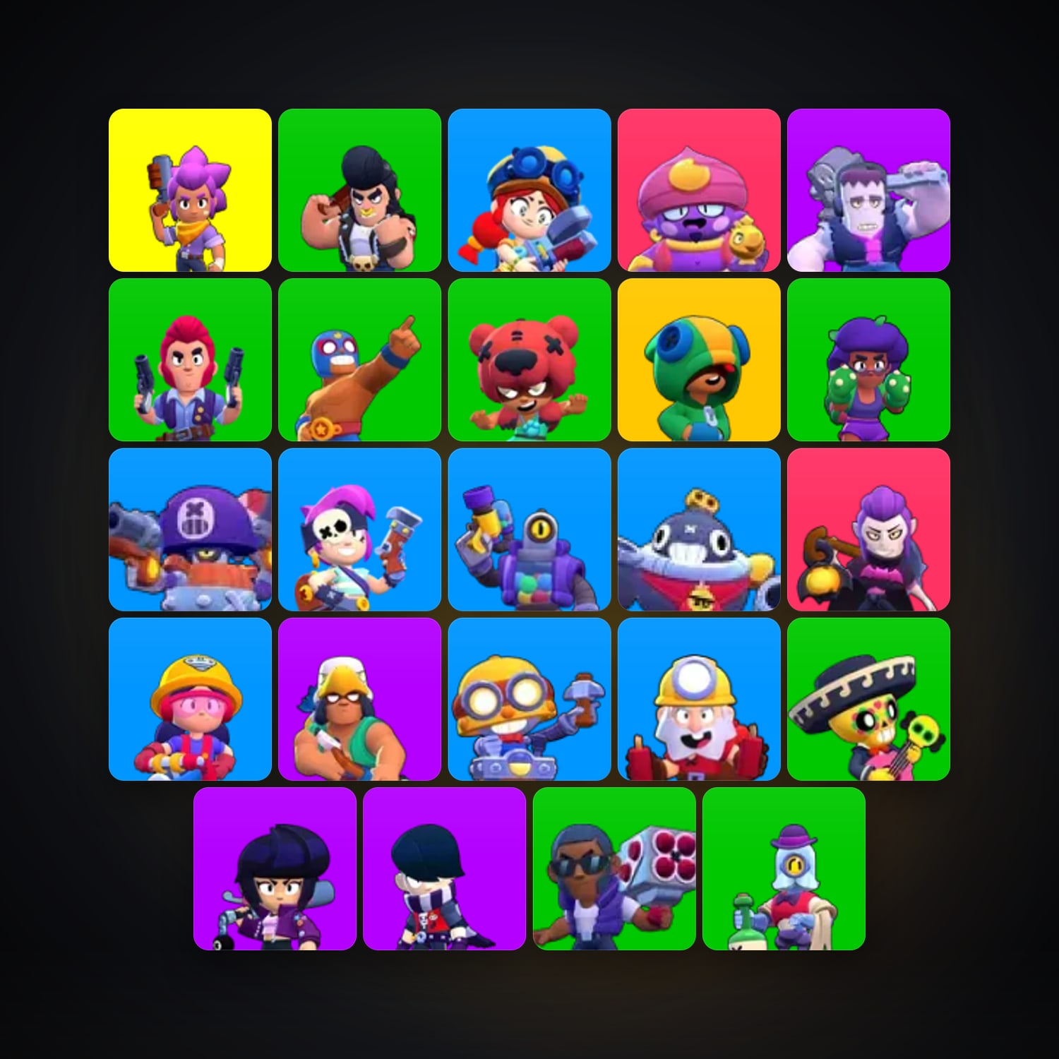 24 Brawlers | 5.7K Trophies | TH 16 — HabibiAccounts
