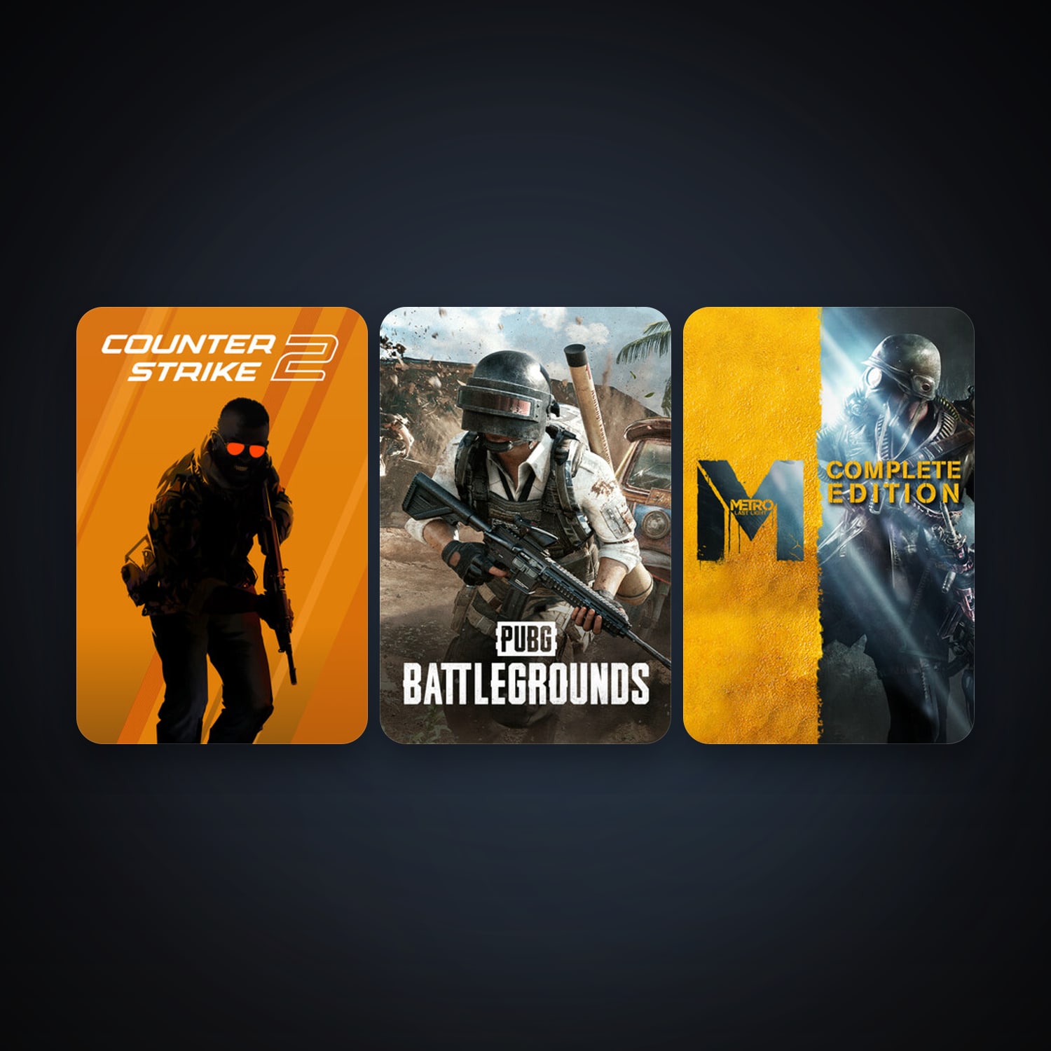 CS2 Prime + Metro: Last Light, 5 games, clean — HabibiAccounts