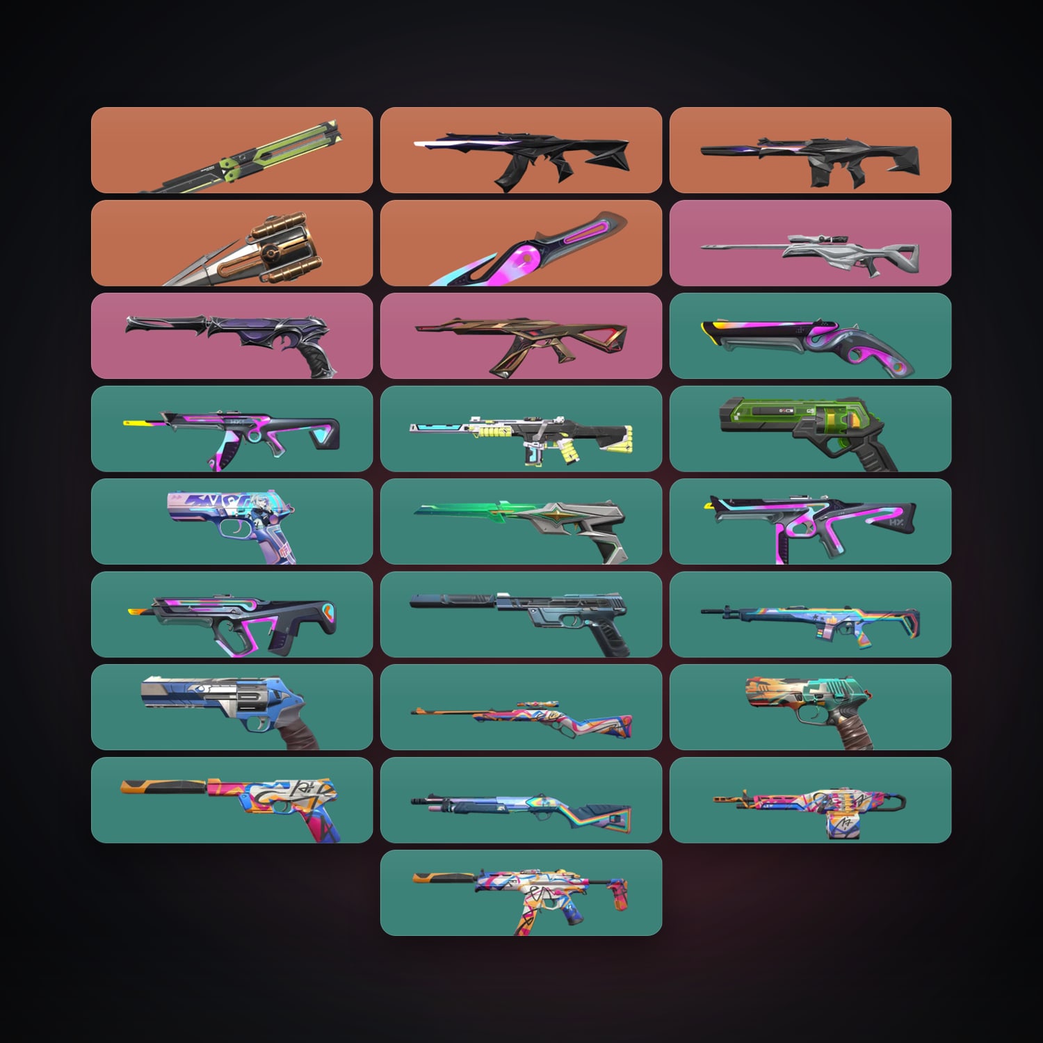 EU Gold 3 locker — 3 knives, 26 skins, lvl 128 — HabibiAccounts