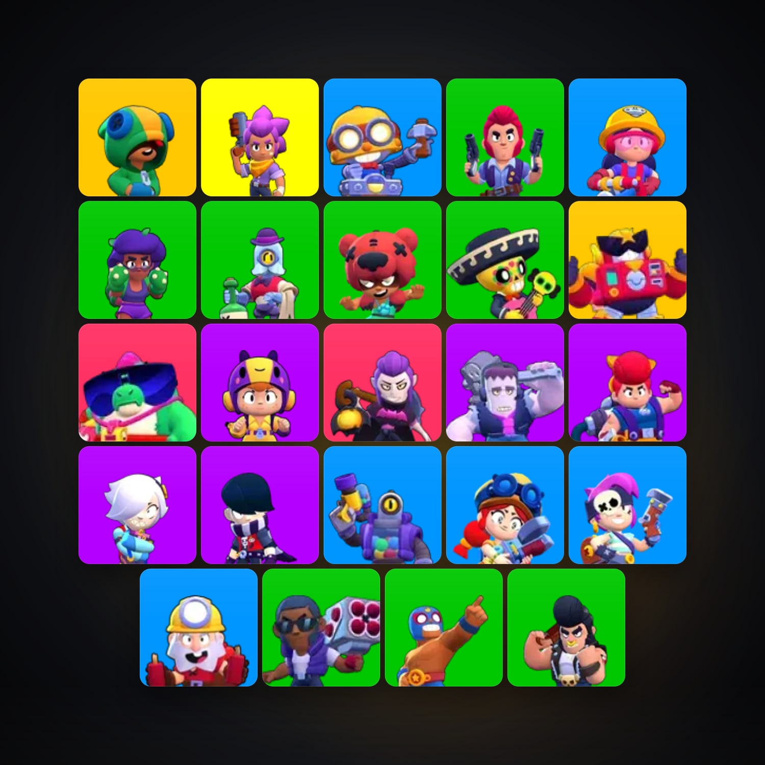 24 Brawlers | 1.7K Trophies | TH 15 — HabibiAccounts