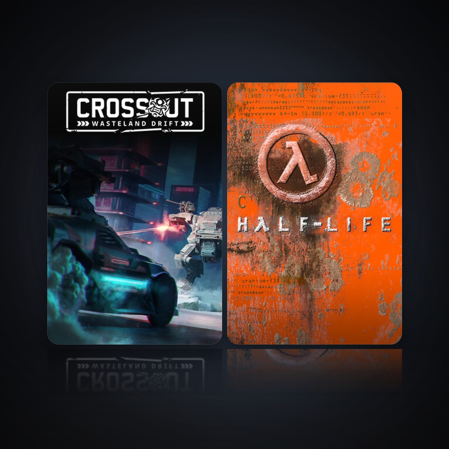 Crossout & Half-Life — HabibiAccounts