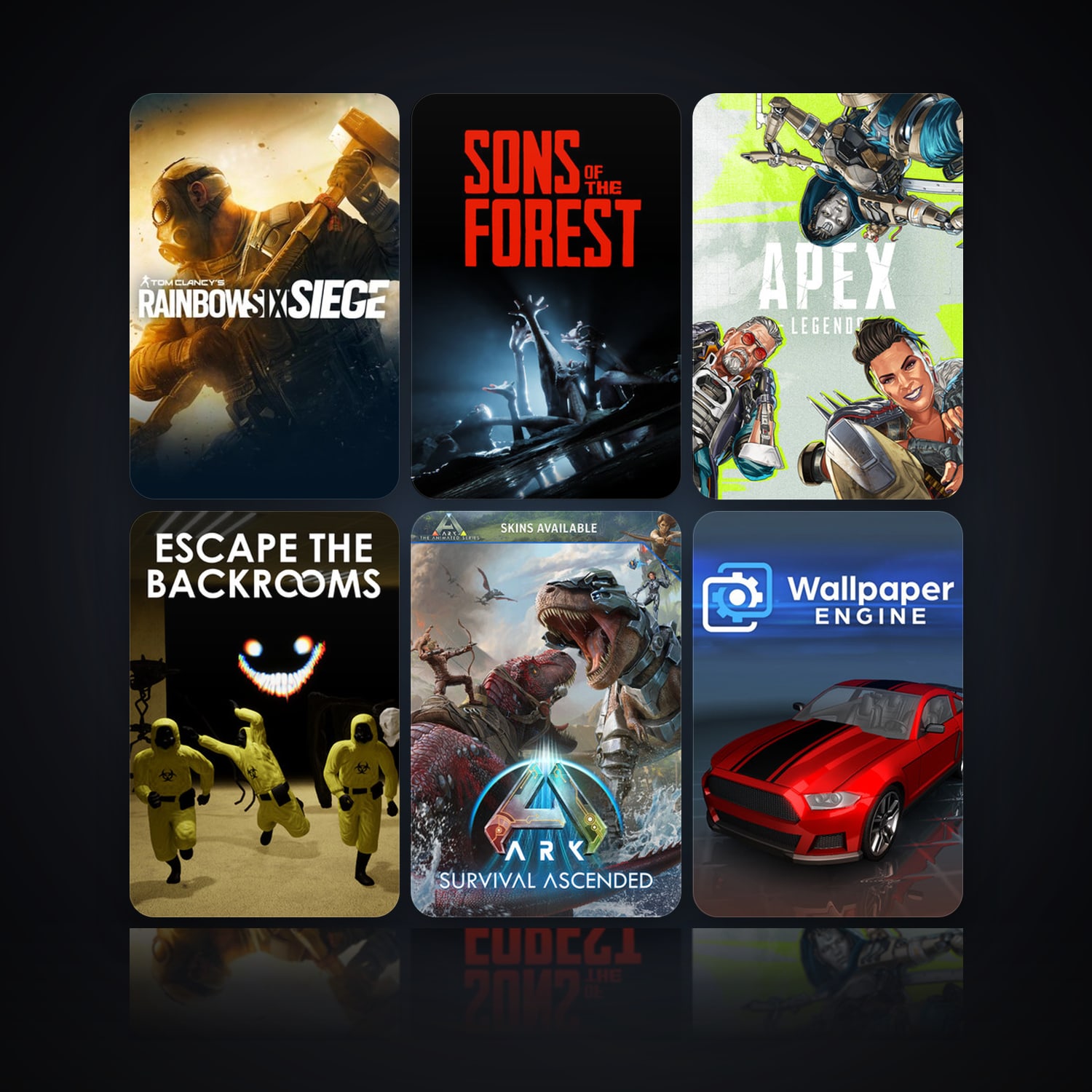 Tom Clancy's Rainbow Six Siege & Sons Of The Forest | 13 Games | Clean — HabibiAccounts