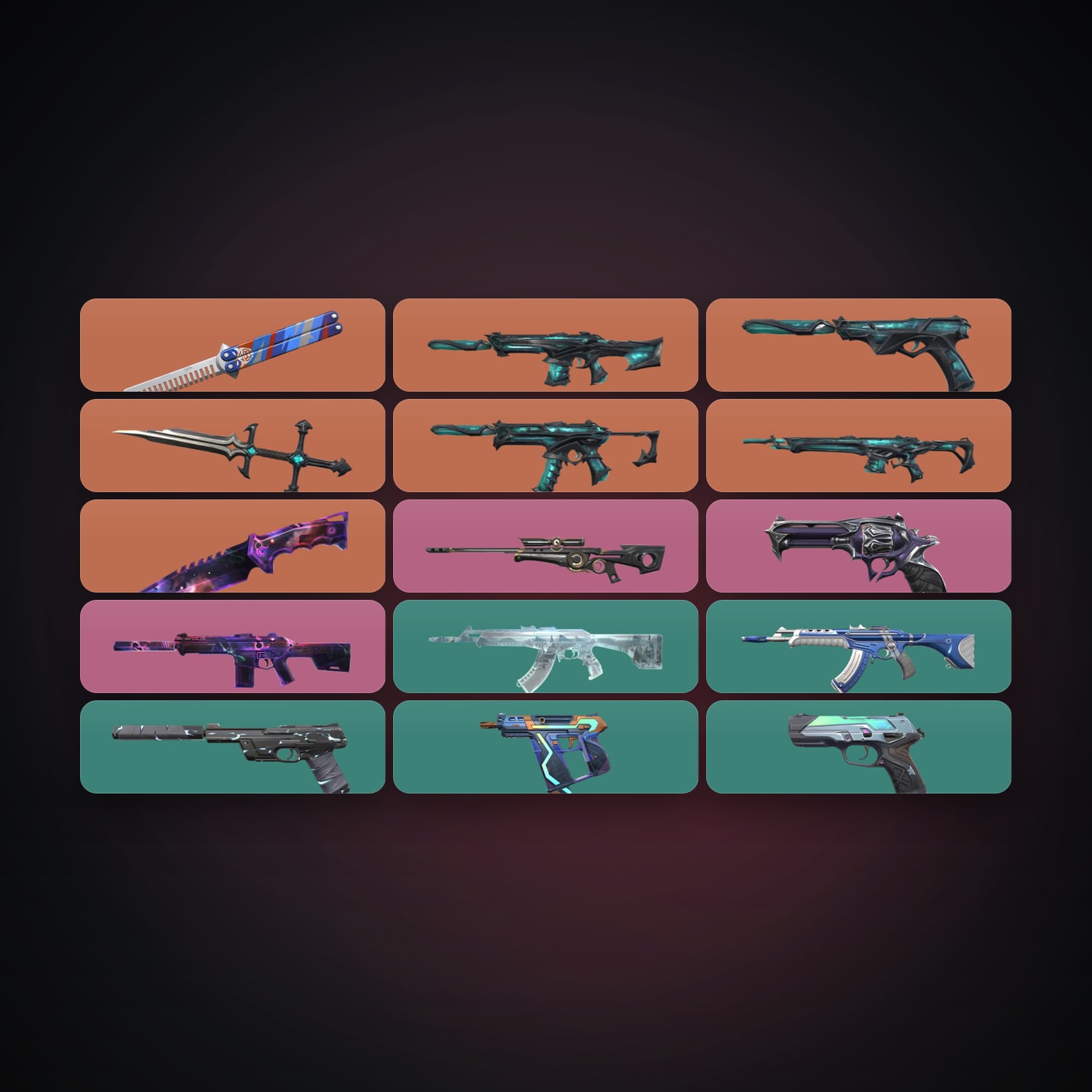 NA Bronze 2 locker — 3 knives, 15 skins, lvl 88 — HabibiAccounts