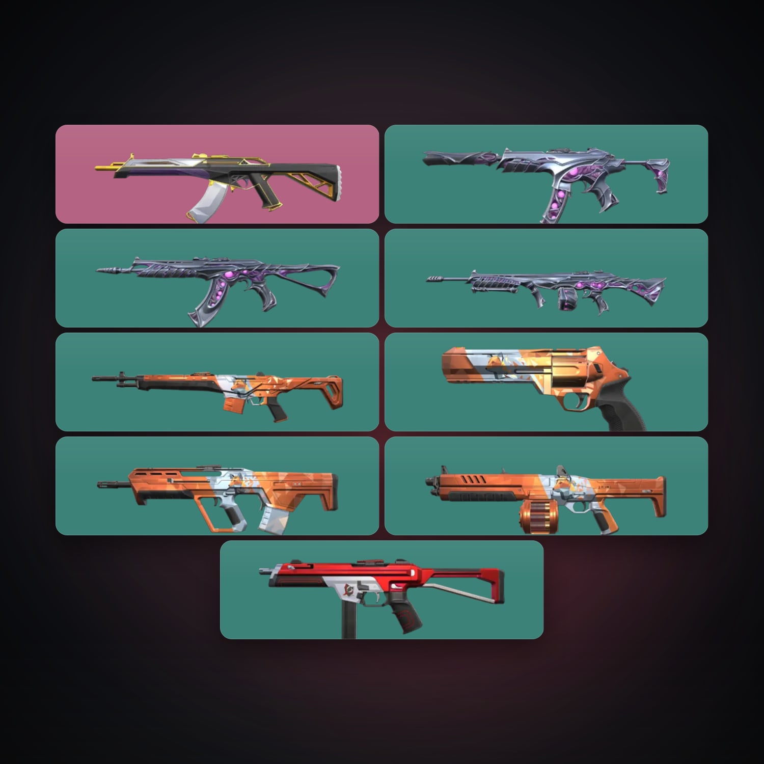 EU Gold 3 locker — 10 skins, lvl 31 — HabibiAccounts