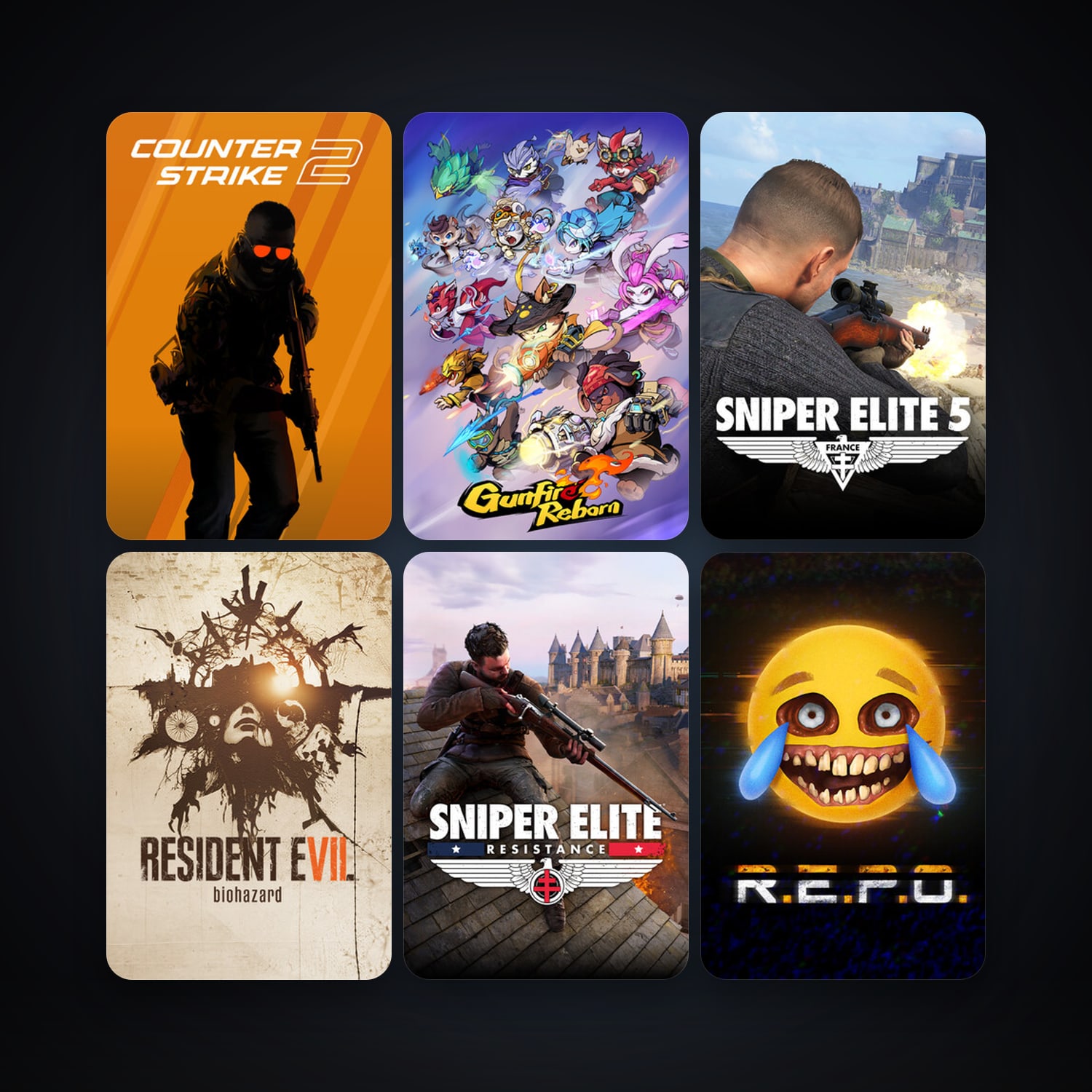 CS2 Prime + RESIDENT EVIL 7 biohazard / BIOHAZARD 7 resident evil, 9 games, clean — HabibiAccounts