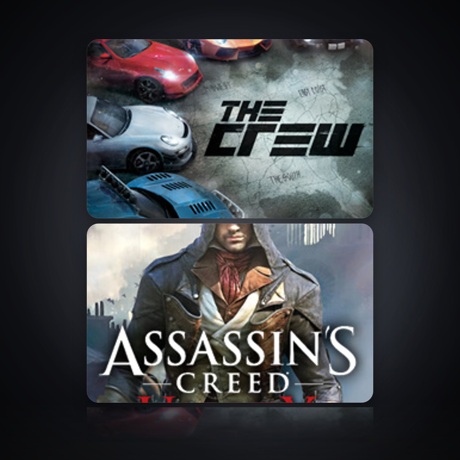 The Crew & Assassin's Creed Unity | 2 Games — HabibiAccounts