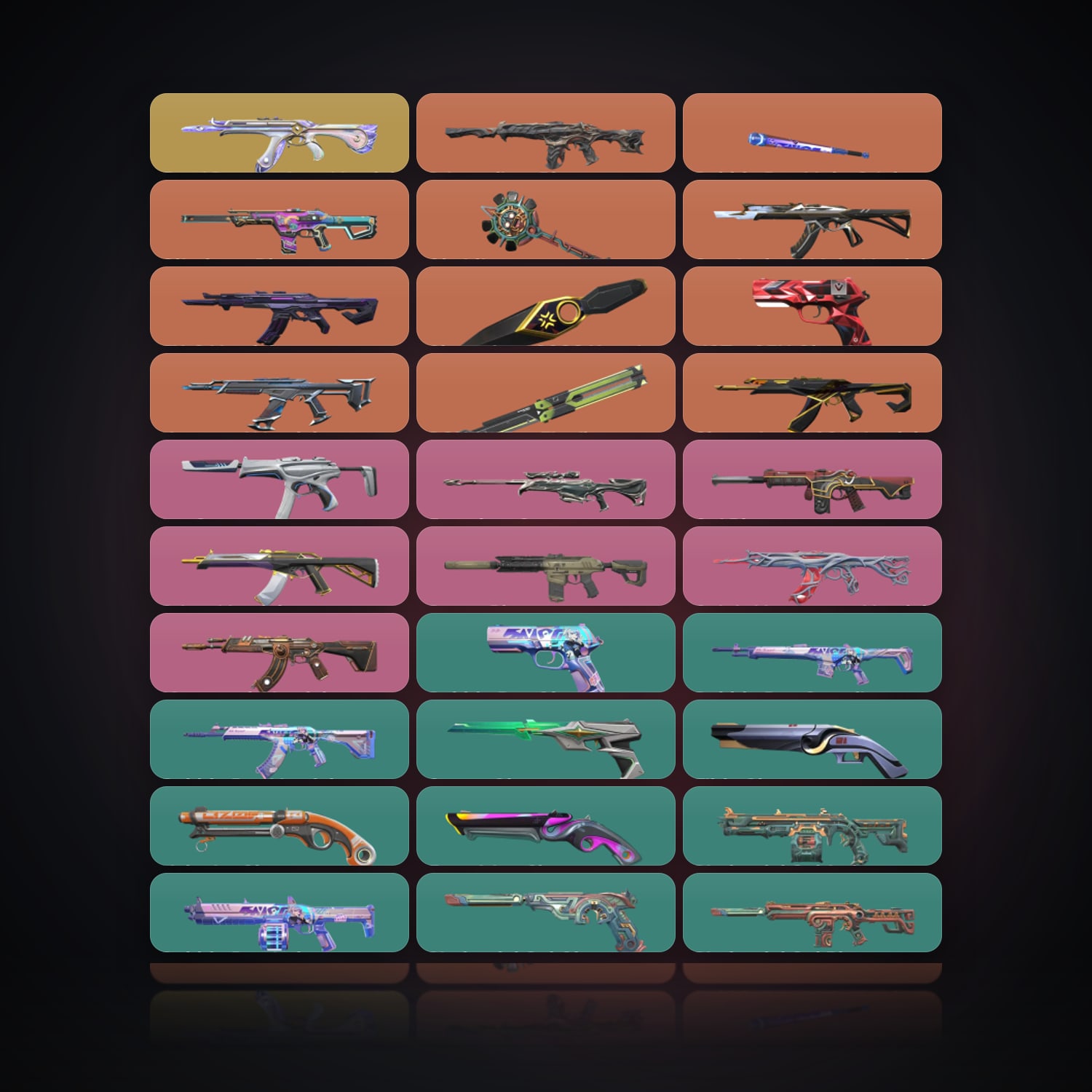 9 Rank | NA Server | 69 Skins | 4 Knives | Level 385 — HabibiAccounts