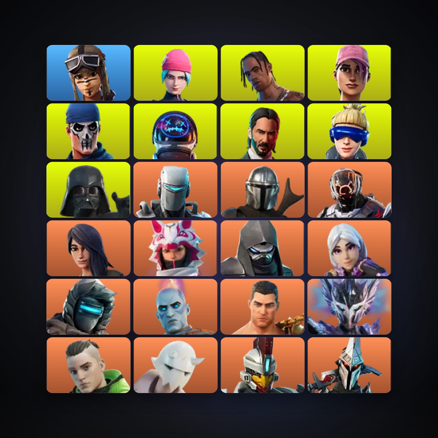 A.I.M. — Mandalorian — 577 skins — 150 V-Bucks — lvl 5394 — HabibiAccounts
