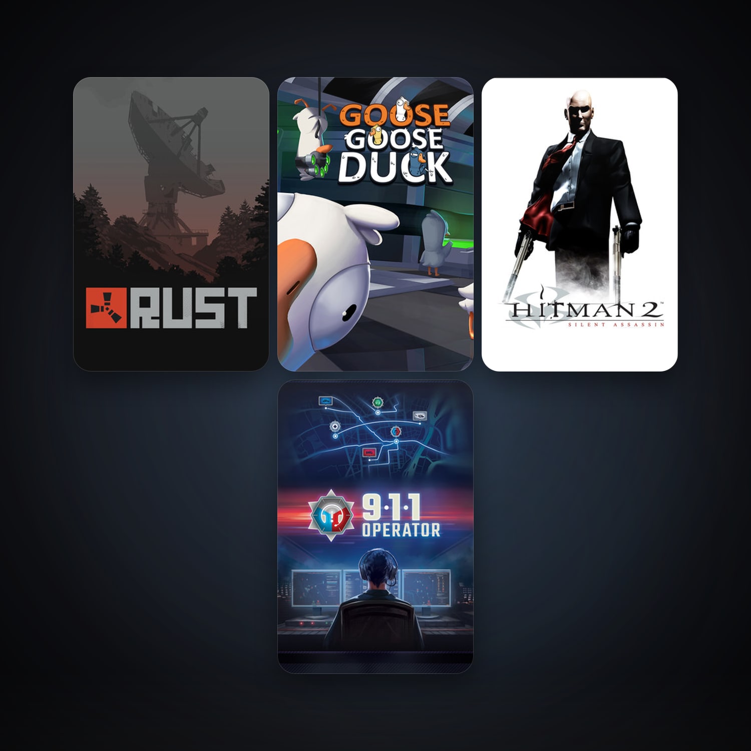 Hitman 2: Silent Assassin + Free CS2 (No Prime), 13 games, clean — HabibiAccounts