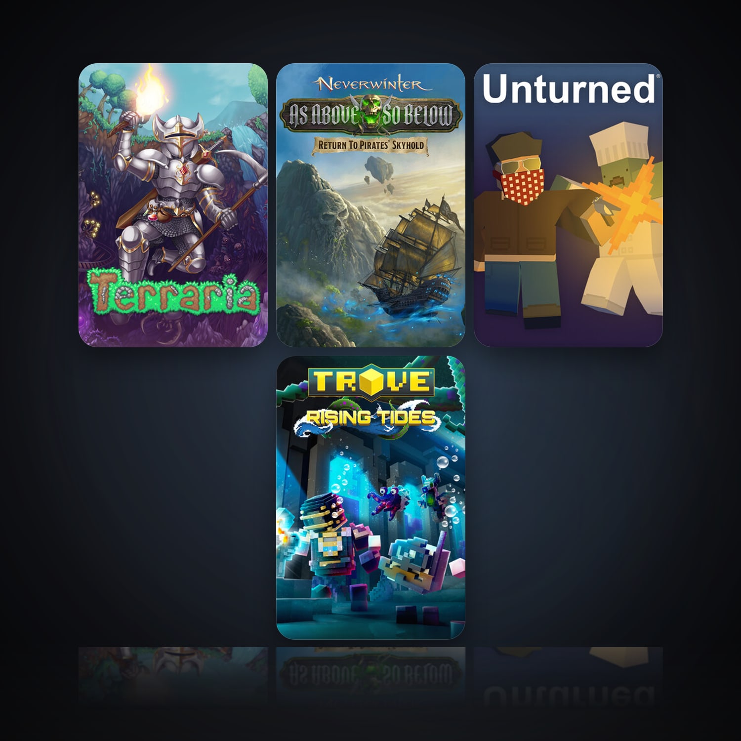 Terraria & Neverwinter | Clean — HabibiAccounts