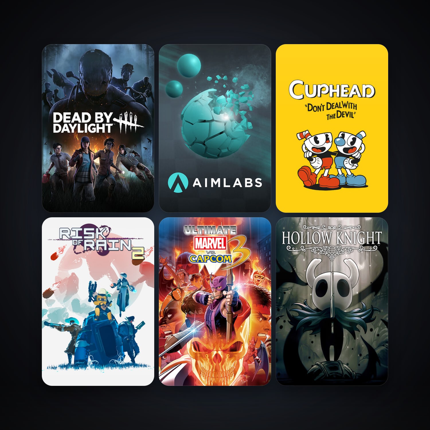 Aimlabs & Cuphead | 21 Games | Clean — HabibiAccounts