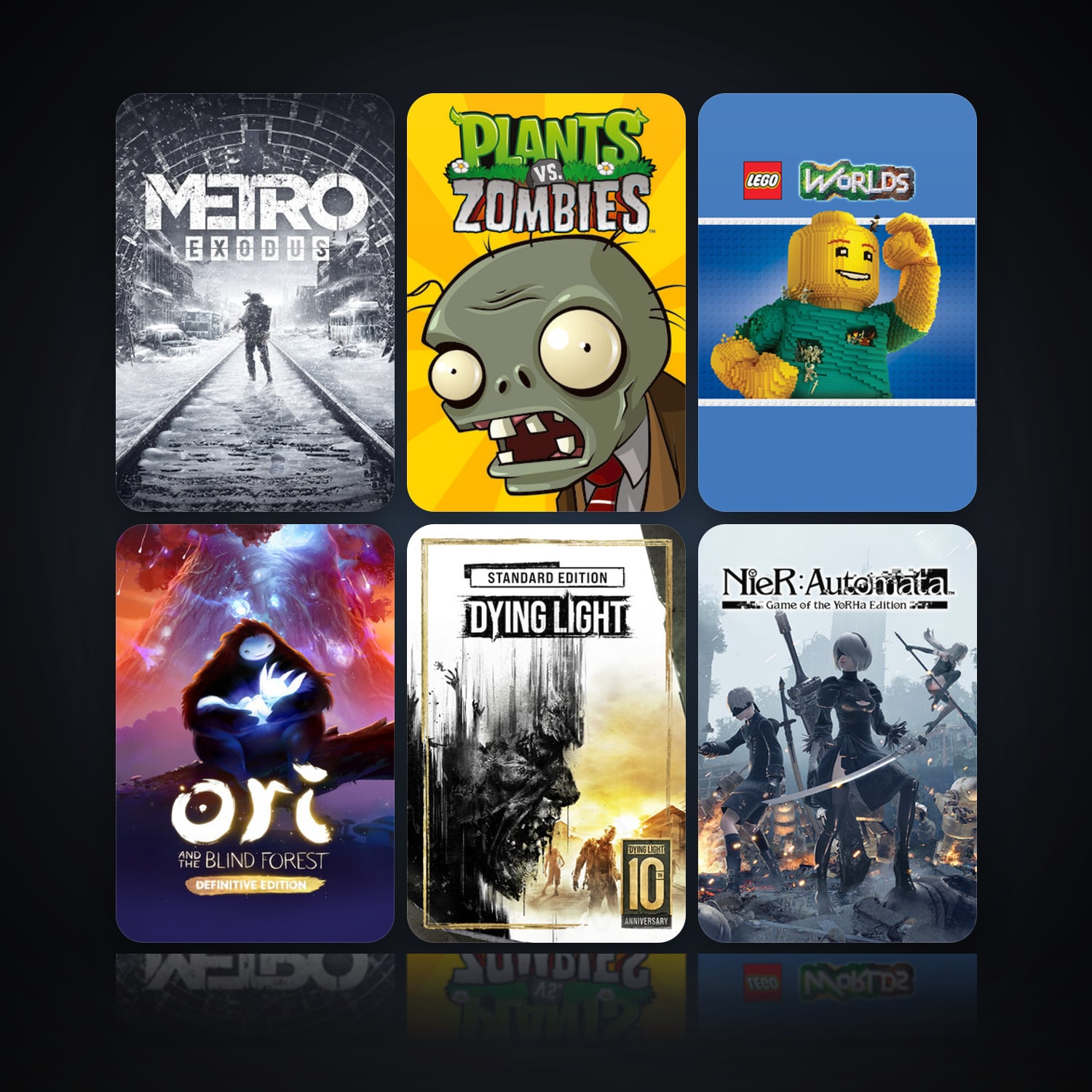 Metro Exodus & Plants vs. Zombies GOTY Edition | 20 Games | Clean — HabibiAccounts