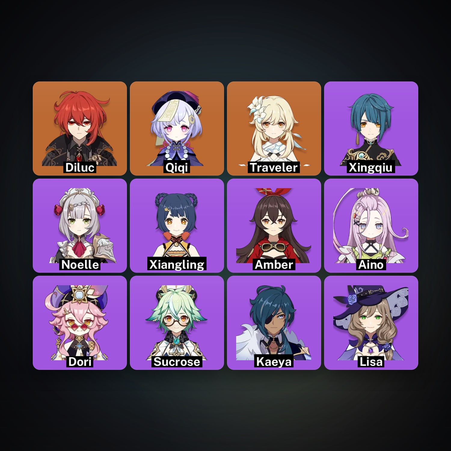 Genshin Impact | AR 10 | 12 Chars | 2× 5★ — HabibiAccounts