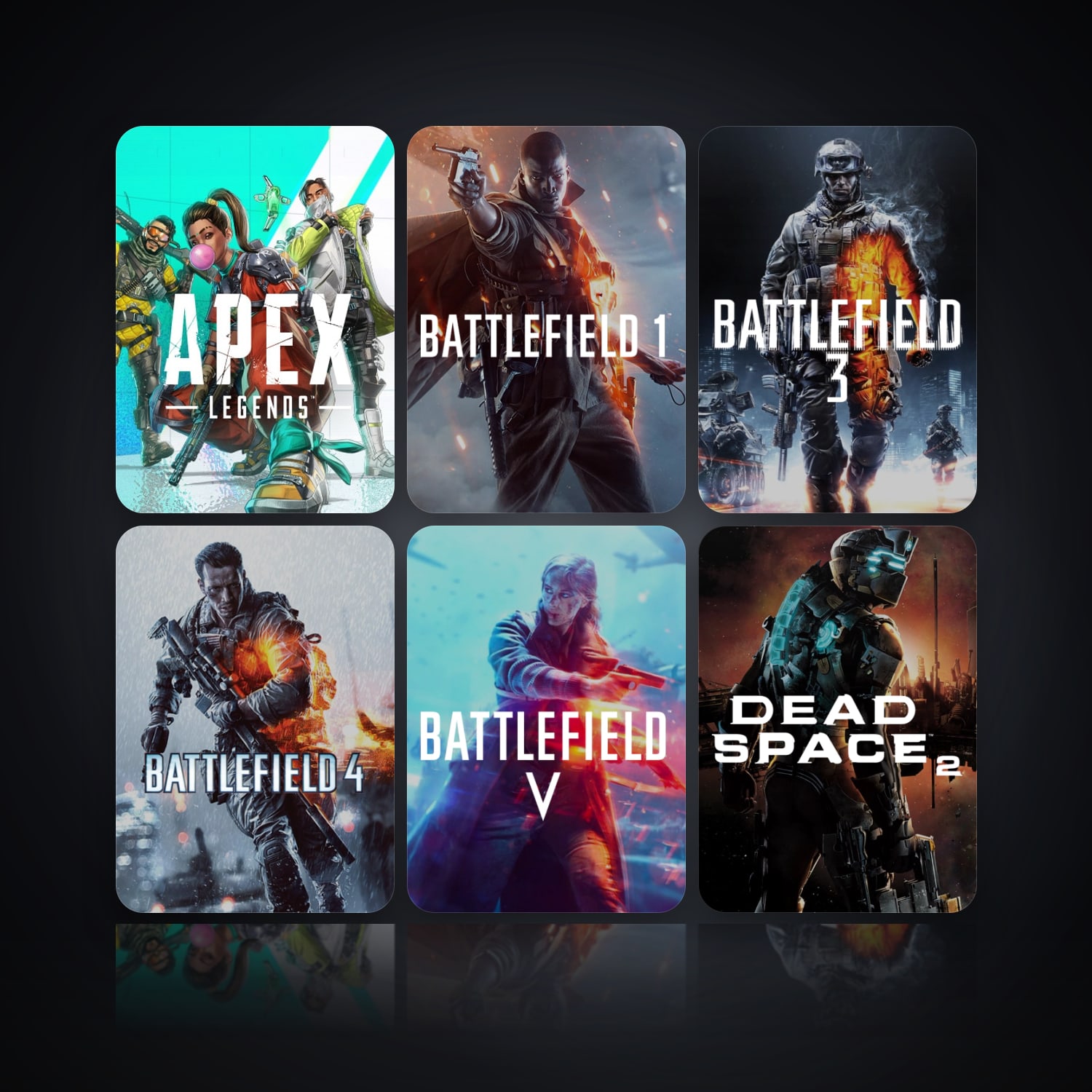 Apex Legends & Battlefield 1 | 16 Games | Apex Lvl 62 — HabibiAccounts