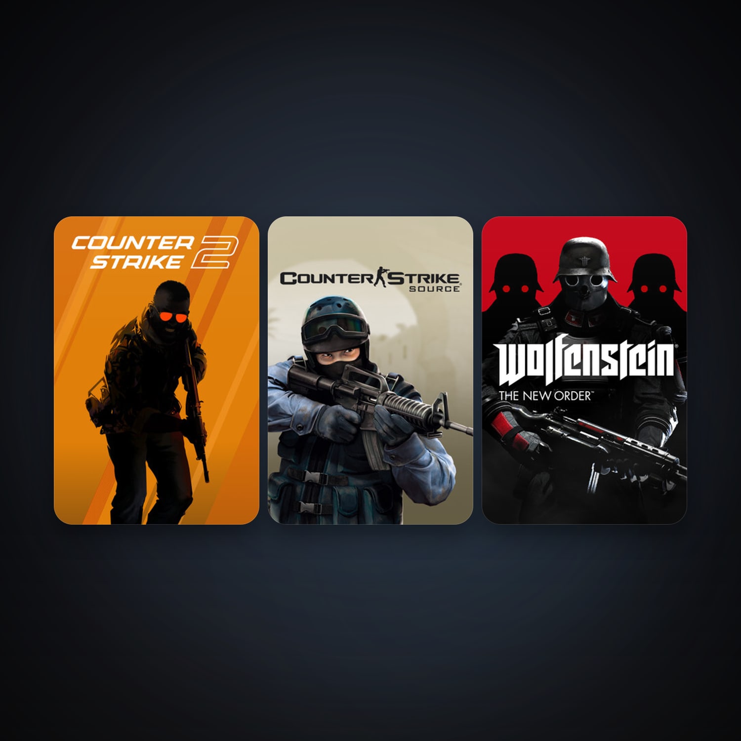 Counter-Strike: Source + CS2 Prime, 8 games, clean — HabibiAccounts