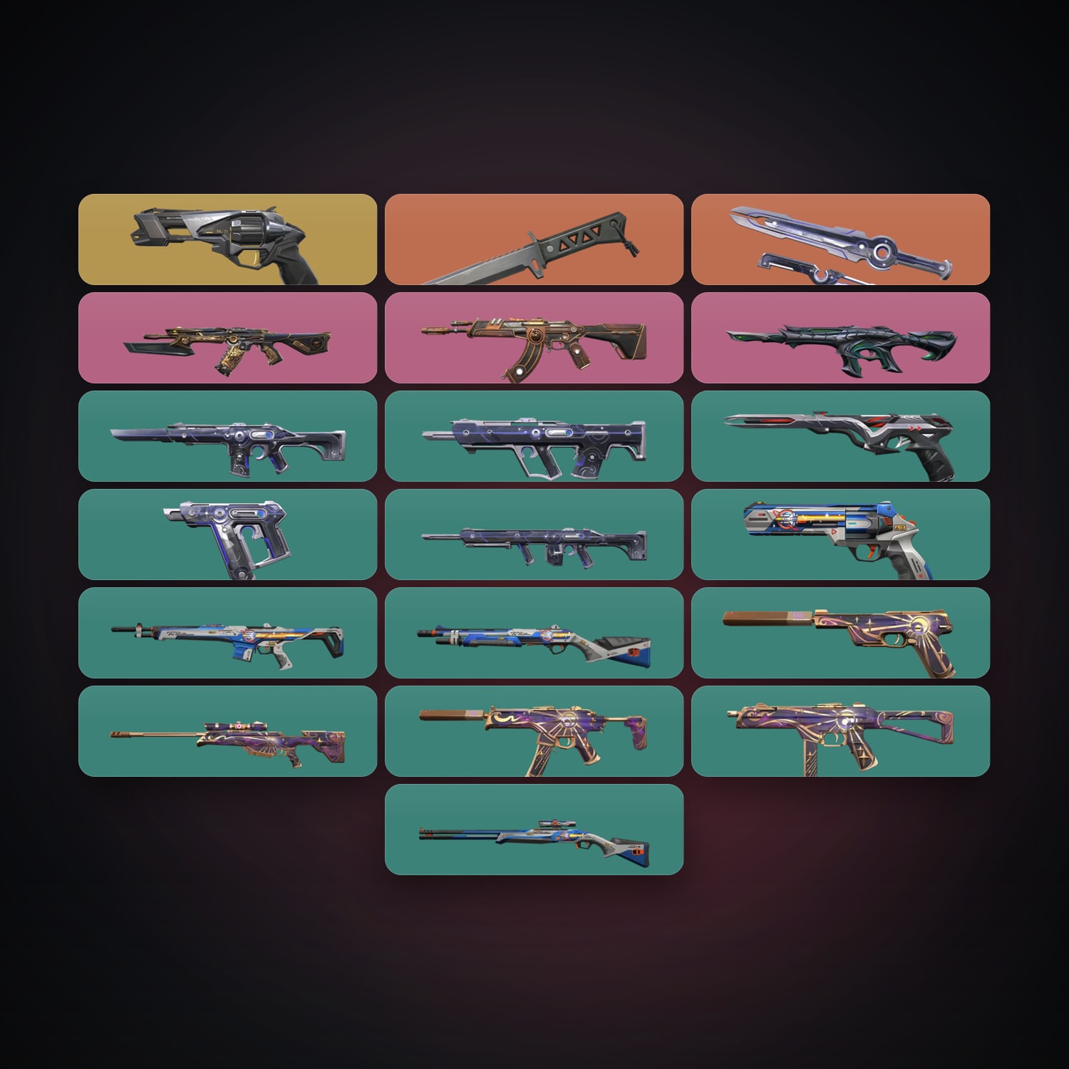 AP Bronze 1 locker — 2 knives, 19 skins, lvl 96 — HabibiAccounts