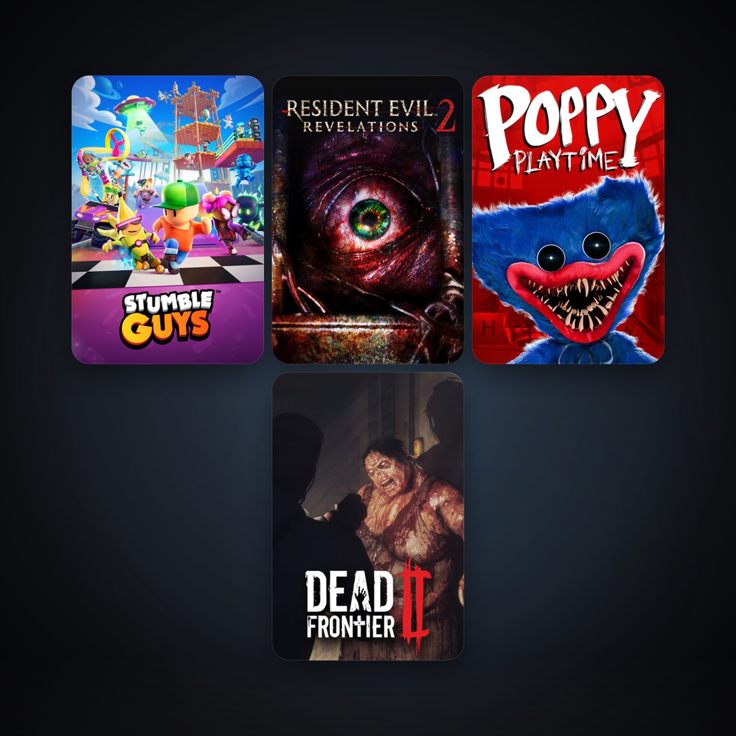 Resident Evil Revelations 2 + Dead Frontier 2, 12 games, clean — HabibiAccounts