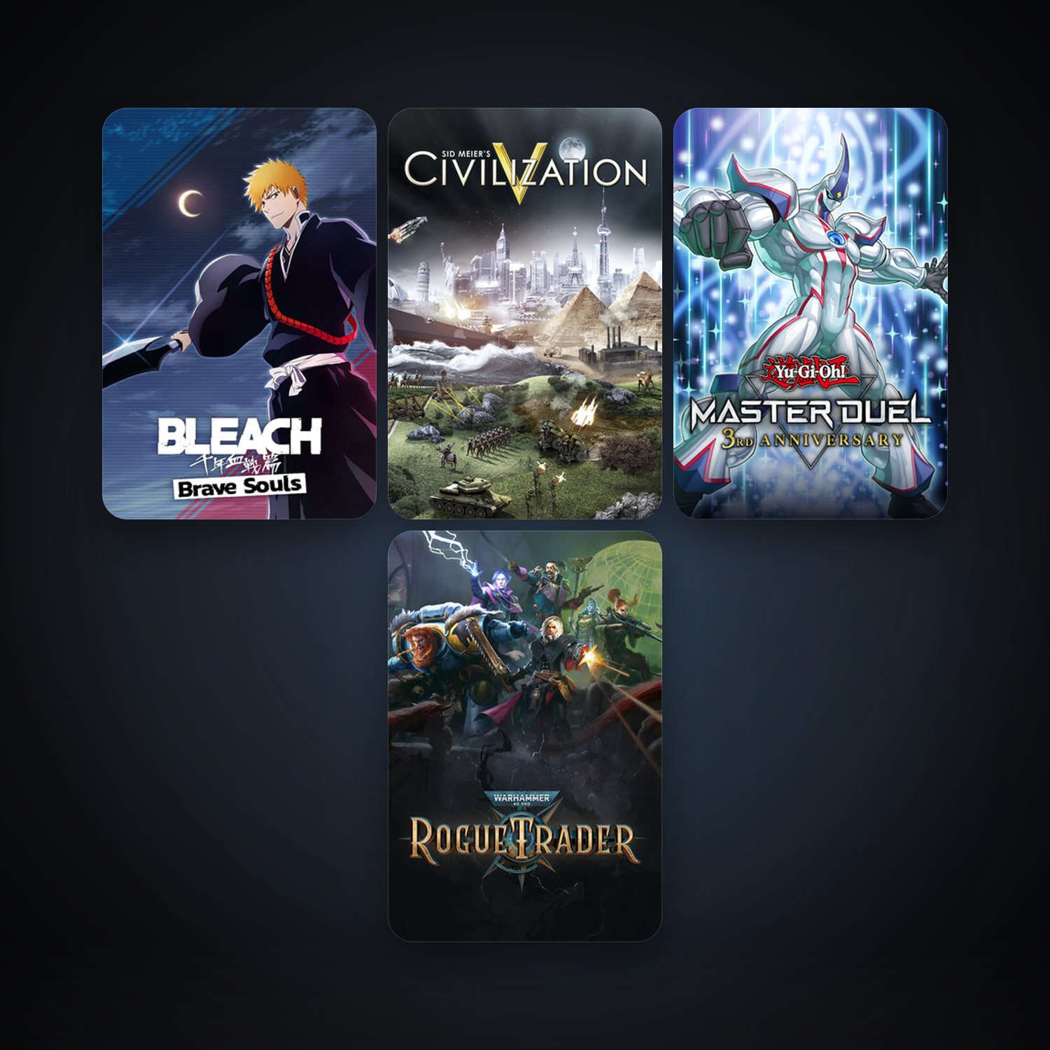 Sid Meier's Civilization V + Among Us, 5 games, clean — HabibiAccounts