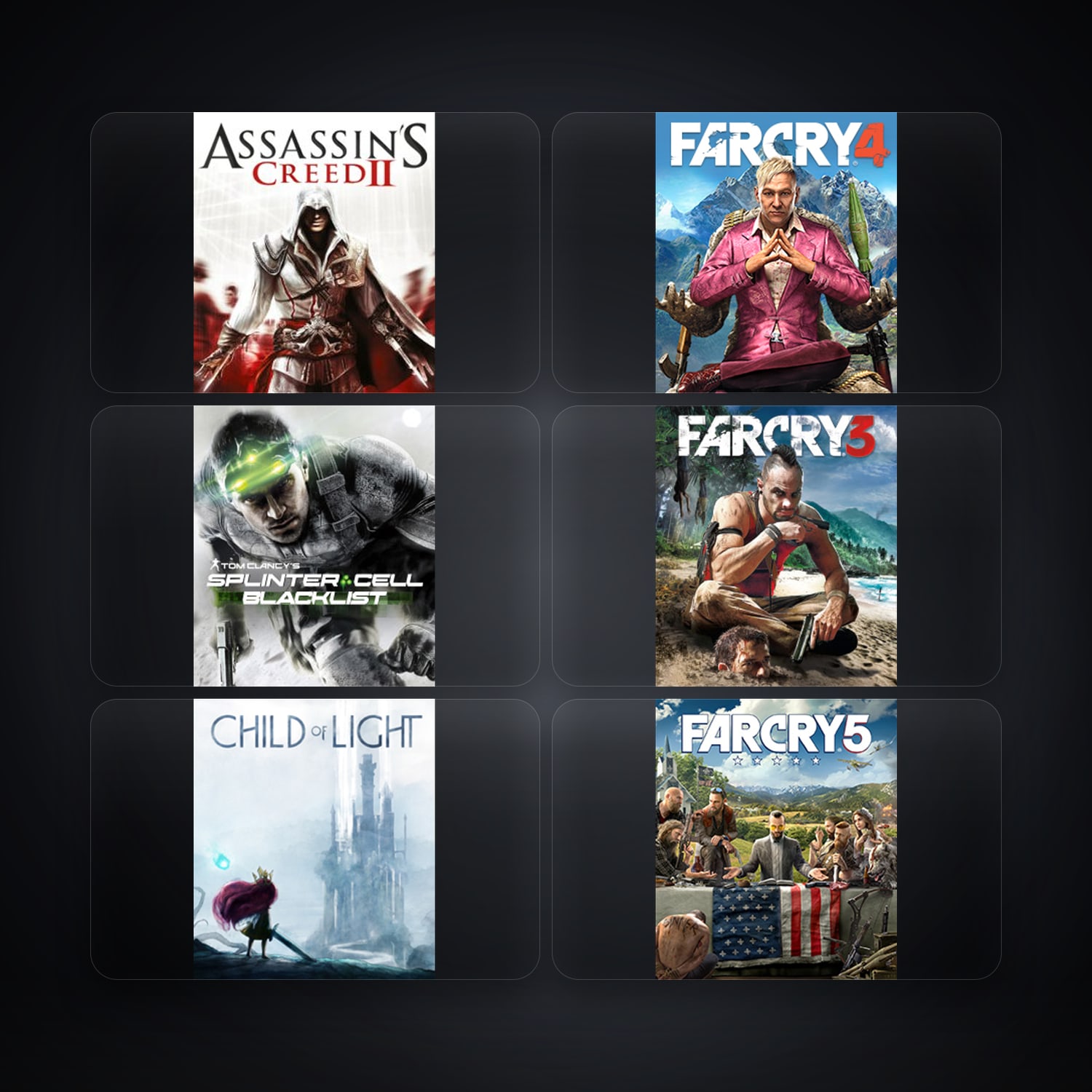 Assassin's Creed II & Far Cry 4 | 11 Games — HabibiAccounts