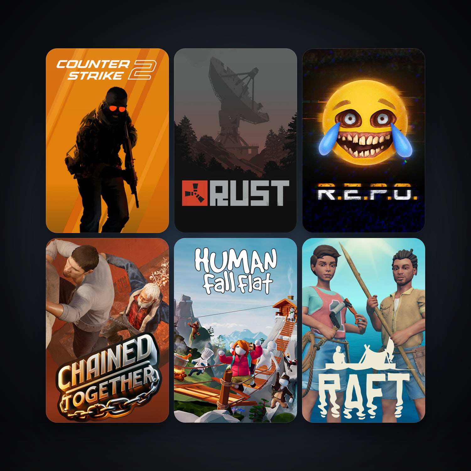 CS2 Prime & R.E.P.O. | 16 Games | Clean — HabibiAccounts