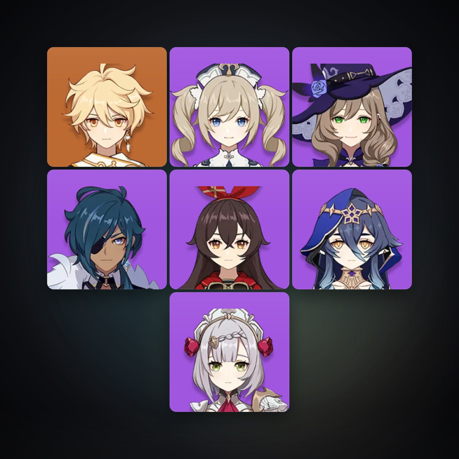Genshin Impact | AR 14 | 7 Chars — HabibiAccounts
