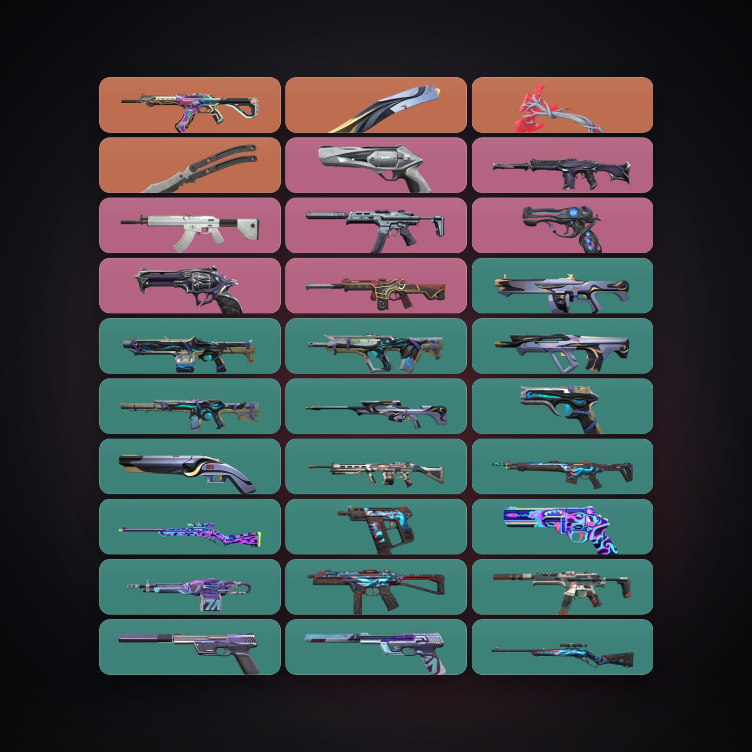 EU Diamond 2 locker — 3 knives, 38 skins, lvl 121 — HabibiAccounts