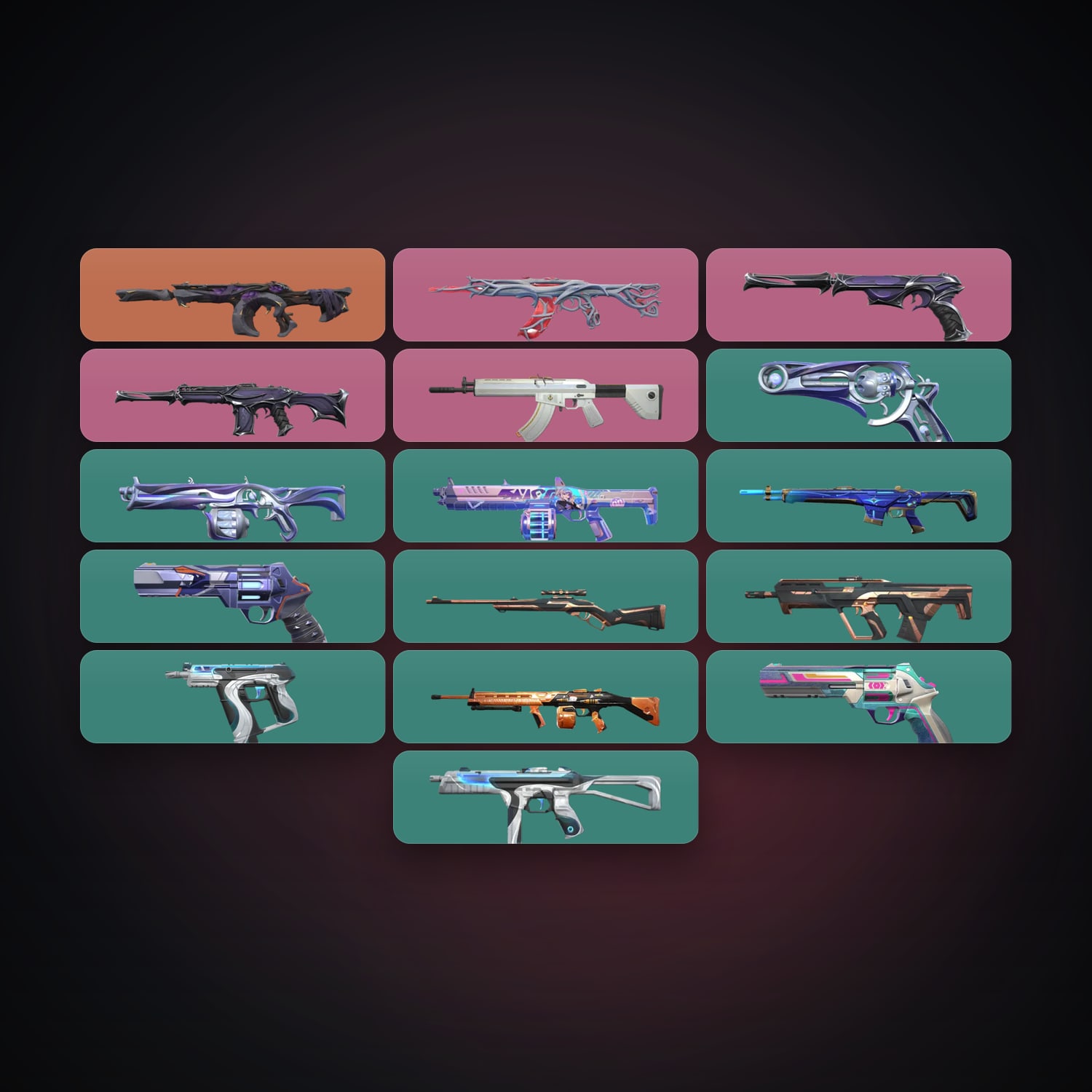EU Bronze 1 locker — 17 skins, lvl 87 — HabibiAccounts