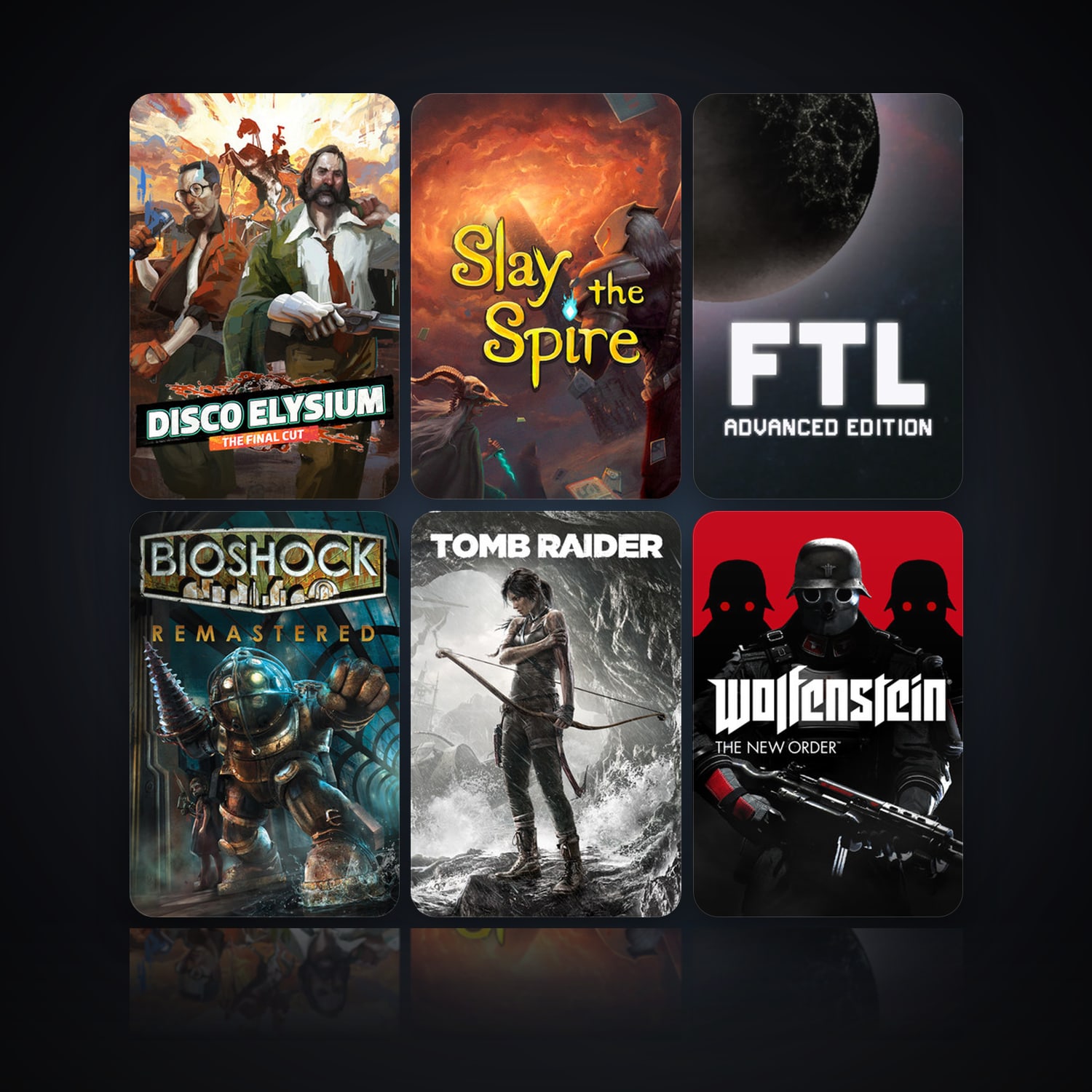 Disco Elysium & Slay the Spire | 56 Games | Clean — HabibiAccounts