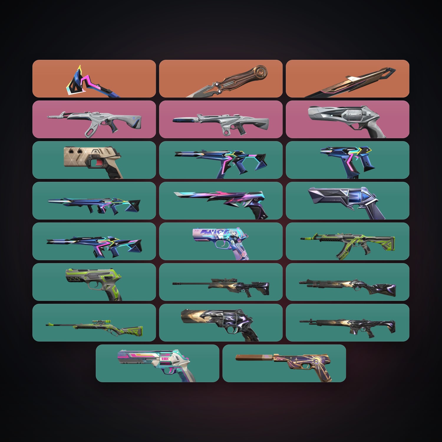 EU Gold 2 locker — 3 knives, 23 skins, lvl 152 — HabibiAccounts