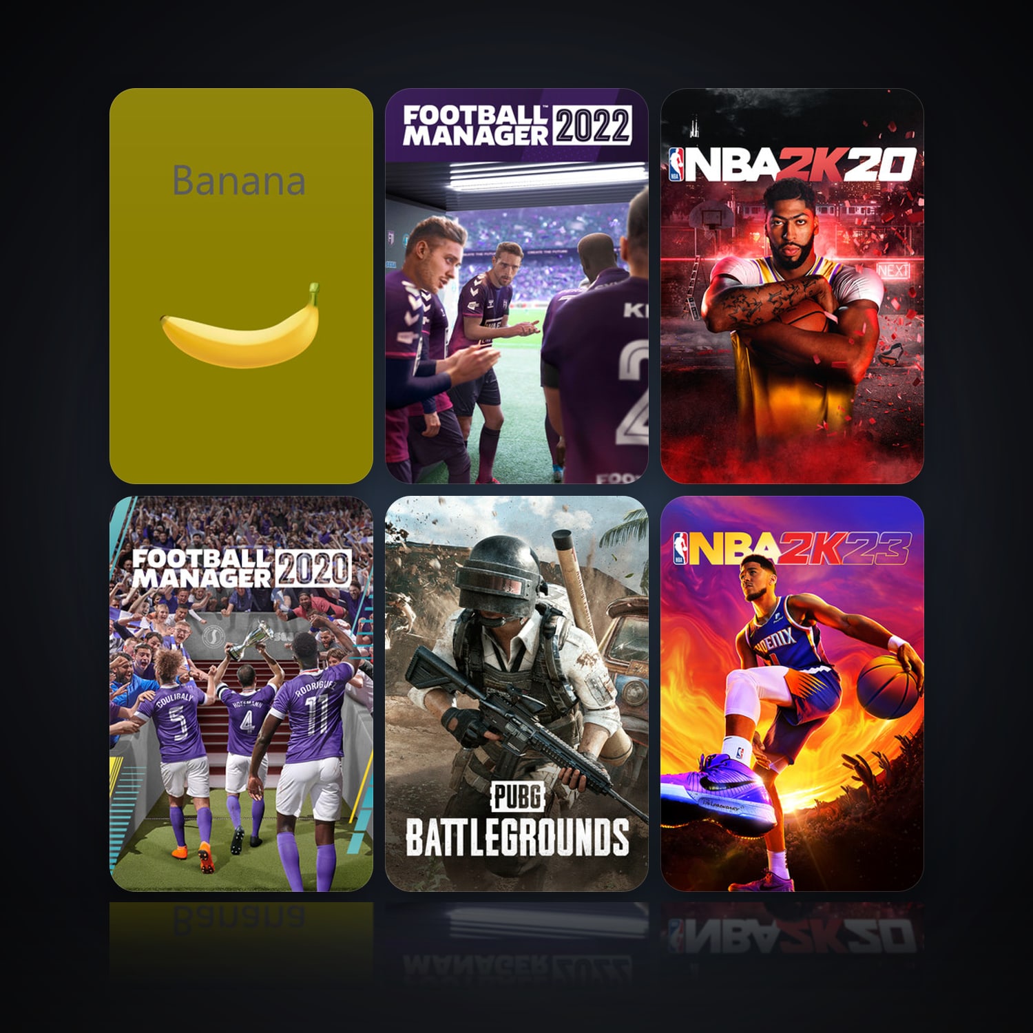 Banana & Football Manager 2022 | Level 10 | 21 Games | Has VAC — HabibiAccounts