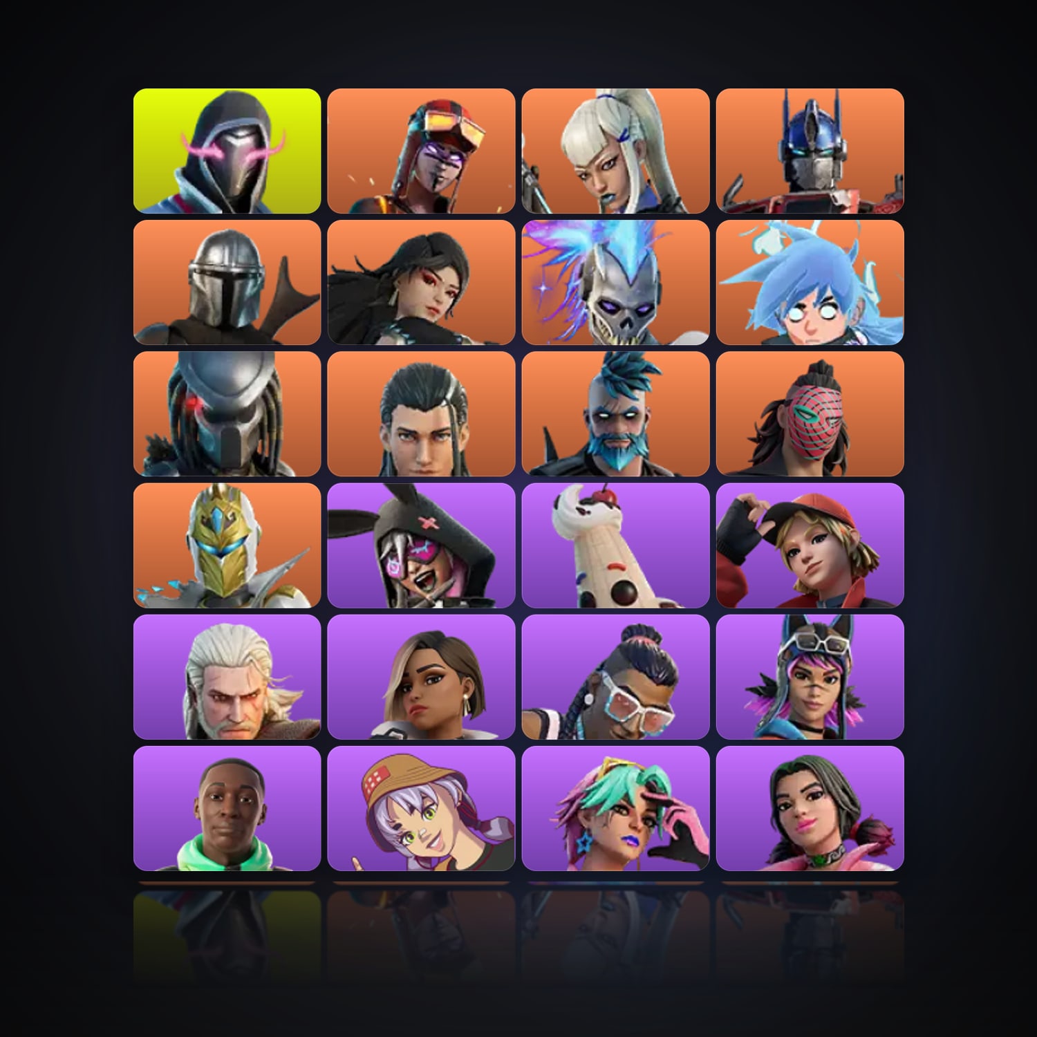 Fortnite | 53 Skins | 1.3K V-Bucks | Level 996 | 68 Wins — HabibiAccounts